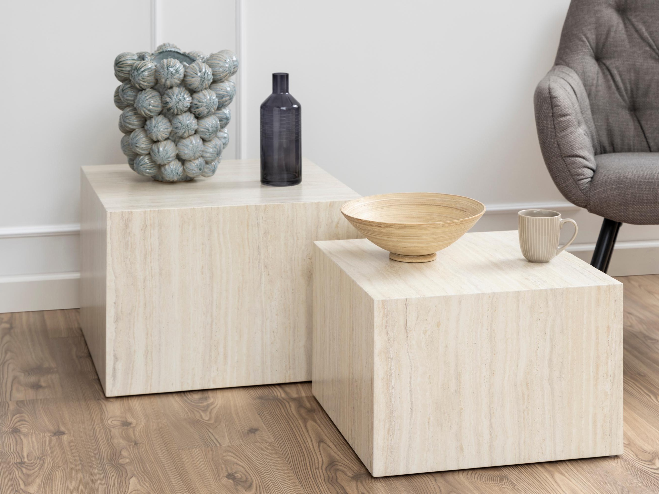 Nest of coffee tables Norsica 603 (Beige)