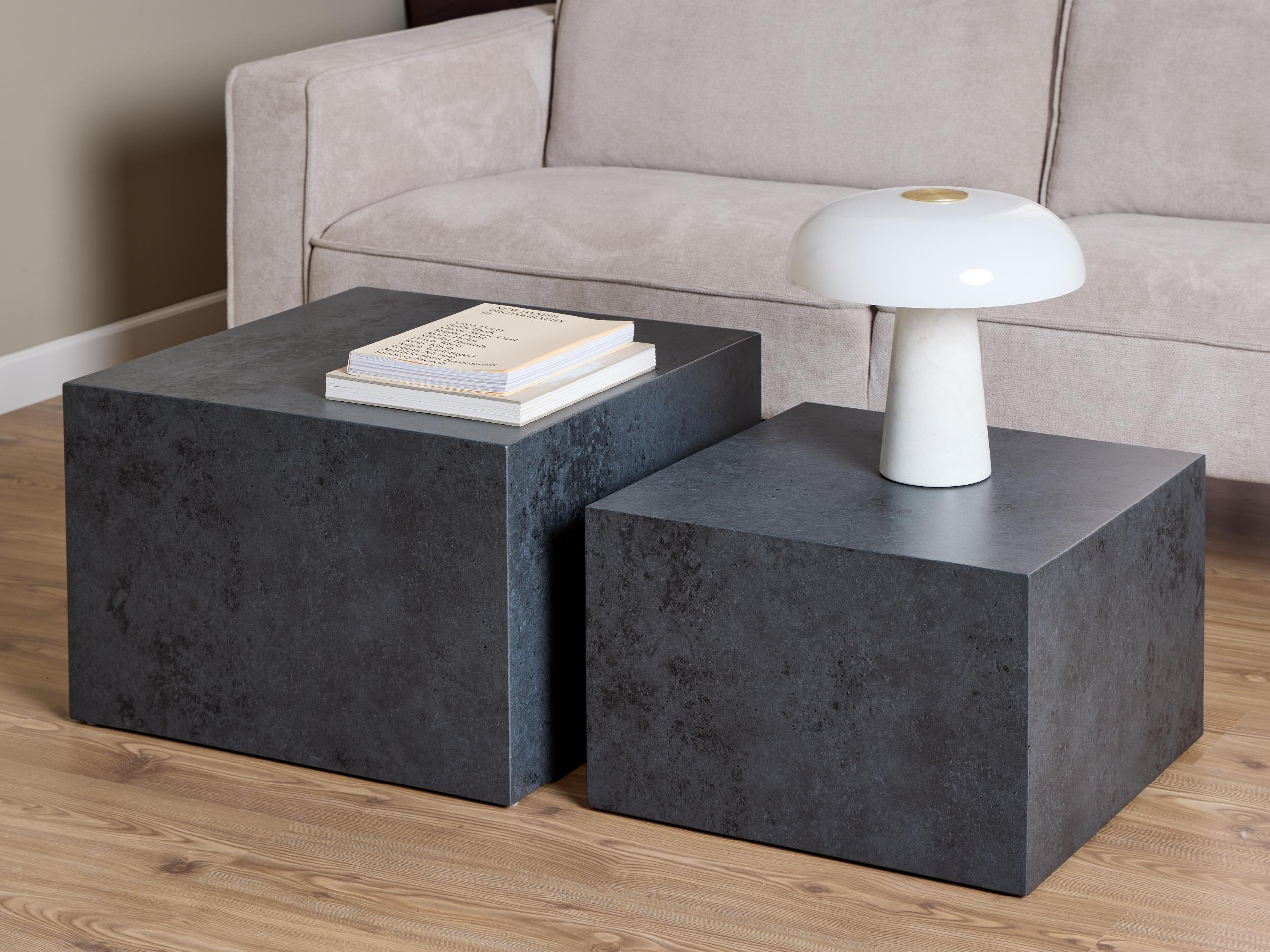 Nest of coffee tables Norsica 603 (Black)