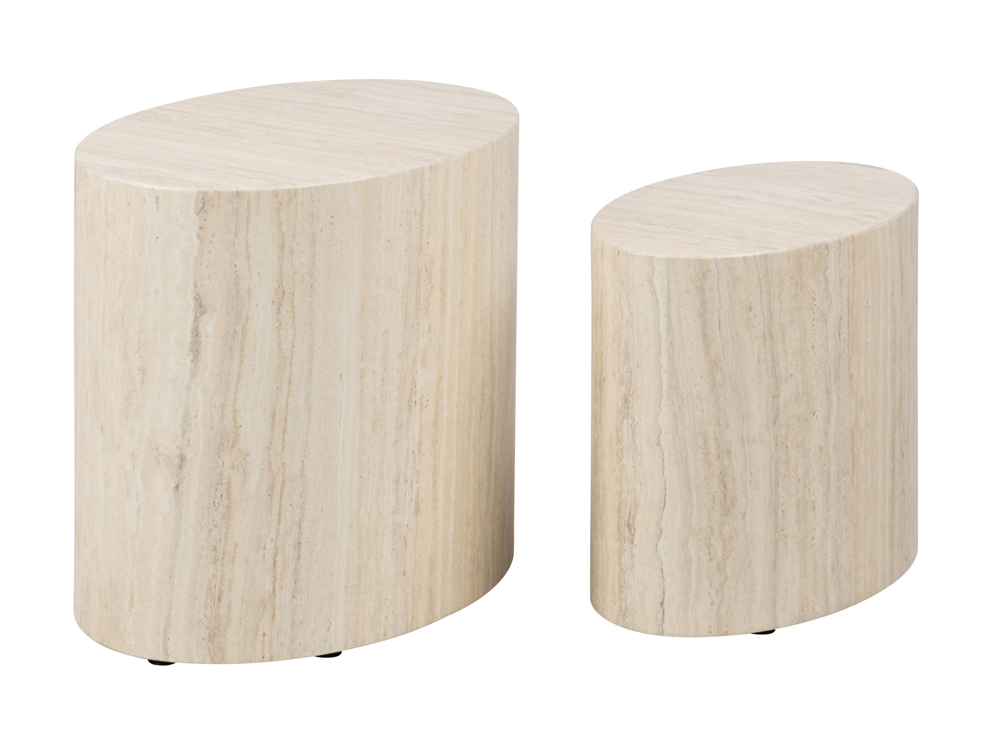 Nest of side tables Norsica 587 (Beige)