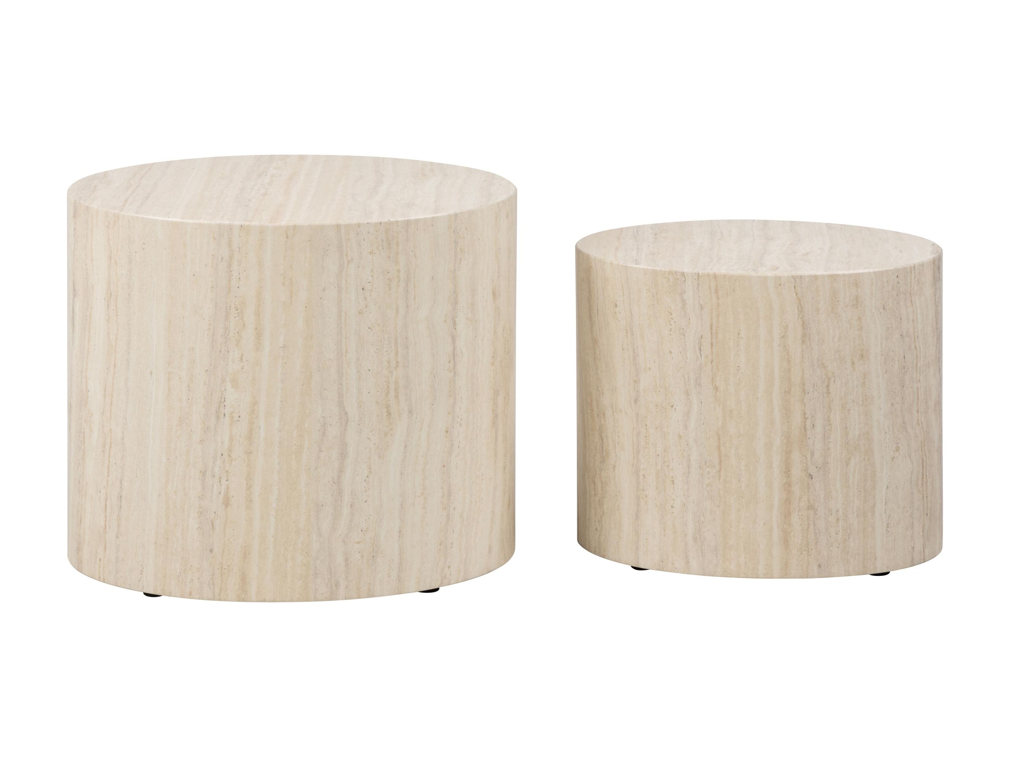 Nest of side tables Norsica 587 (Beige)