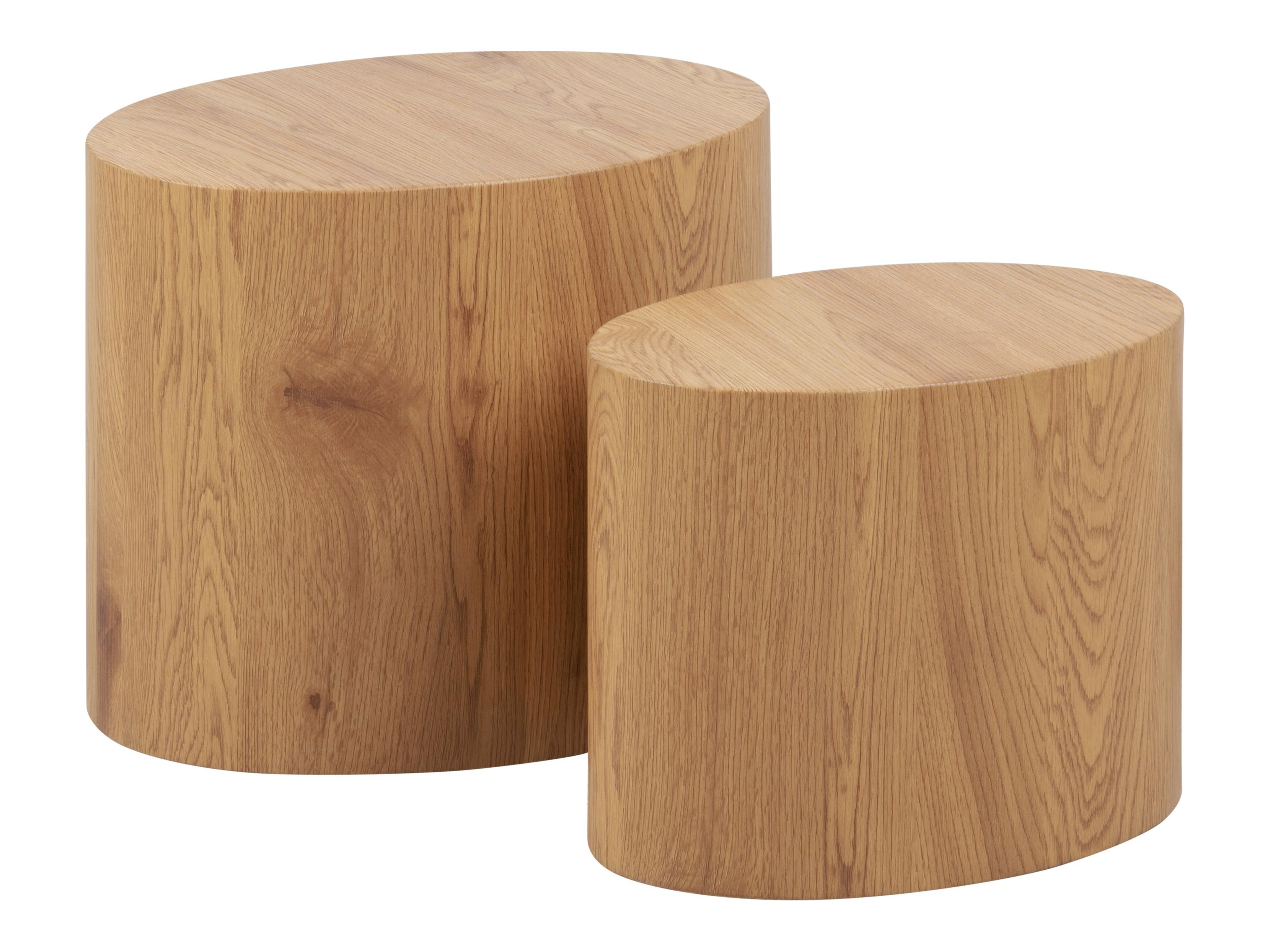 Nest of side tables Norsica 587 (Wild oak)
