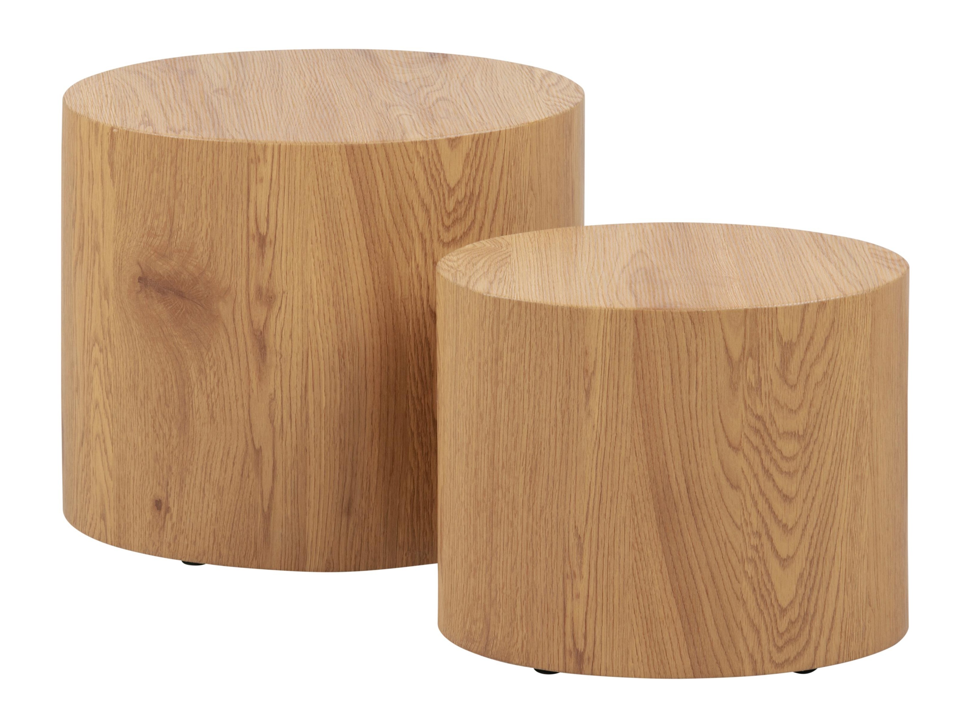 Nest of side tables Norsica 587 (Wild oak)