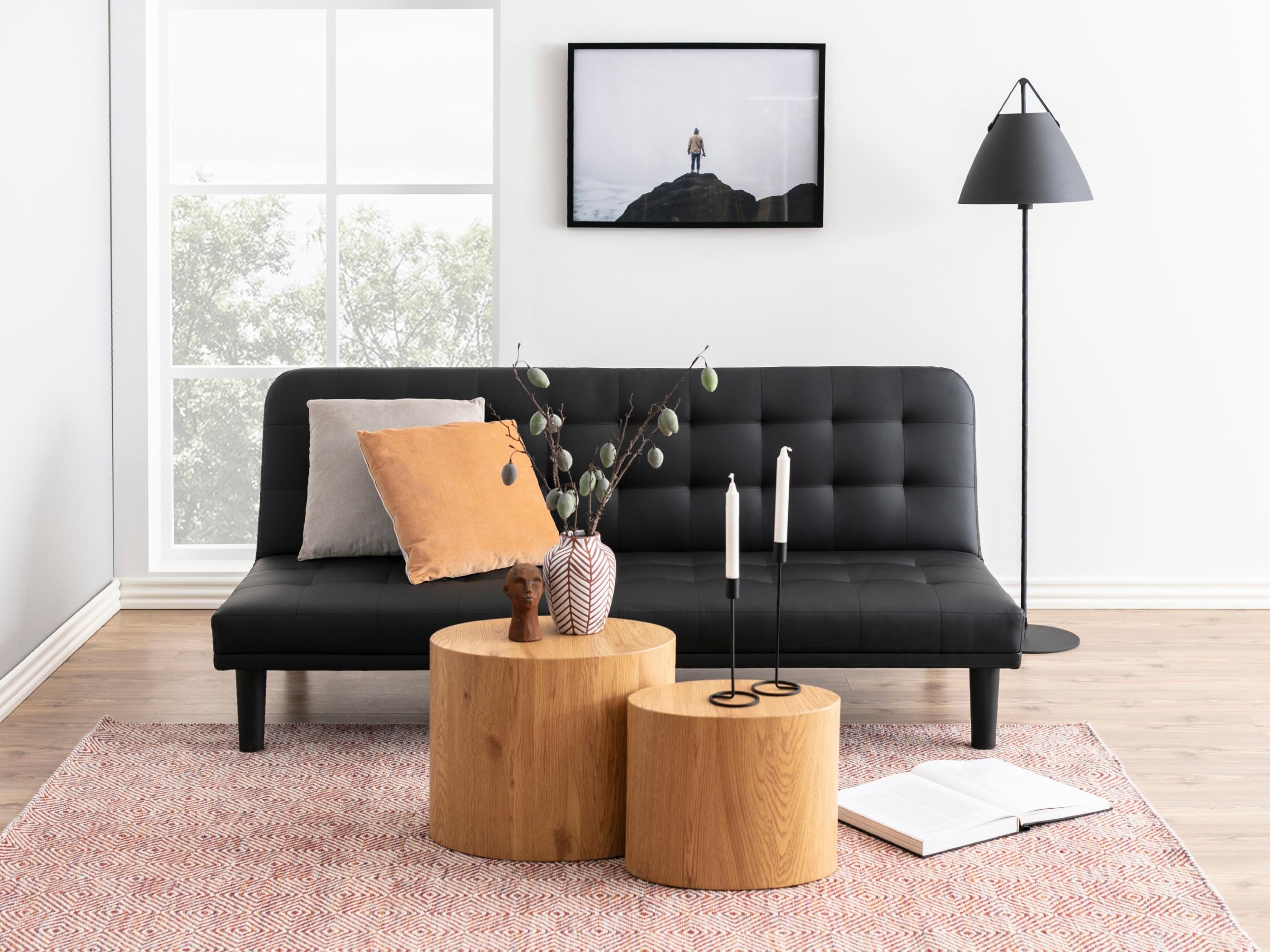 Nest of side tables Norsica 587 (Wild oak)