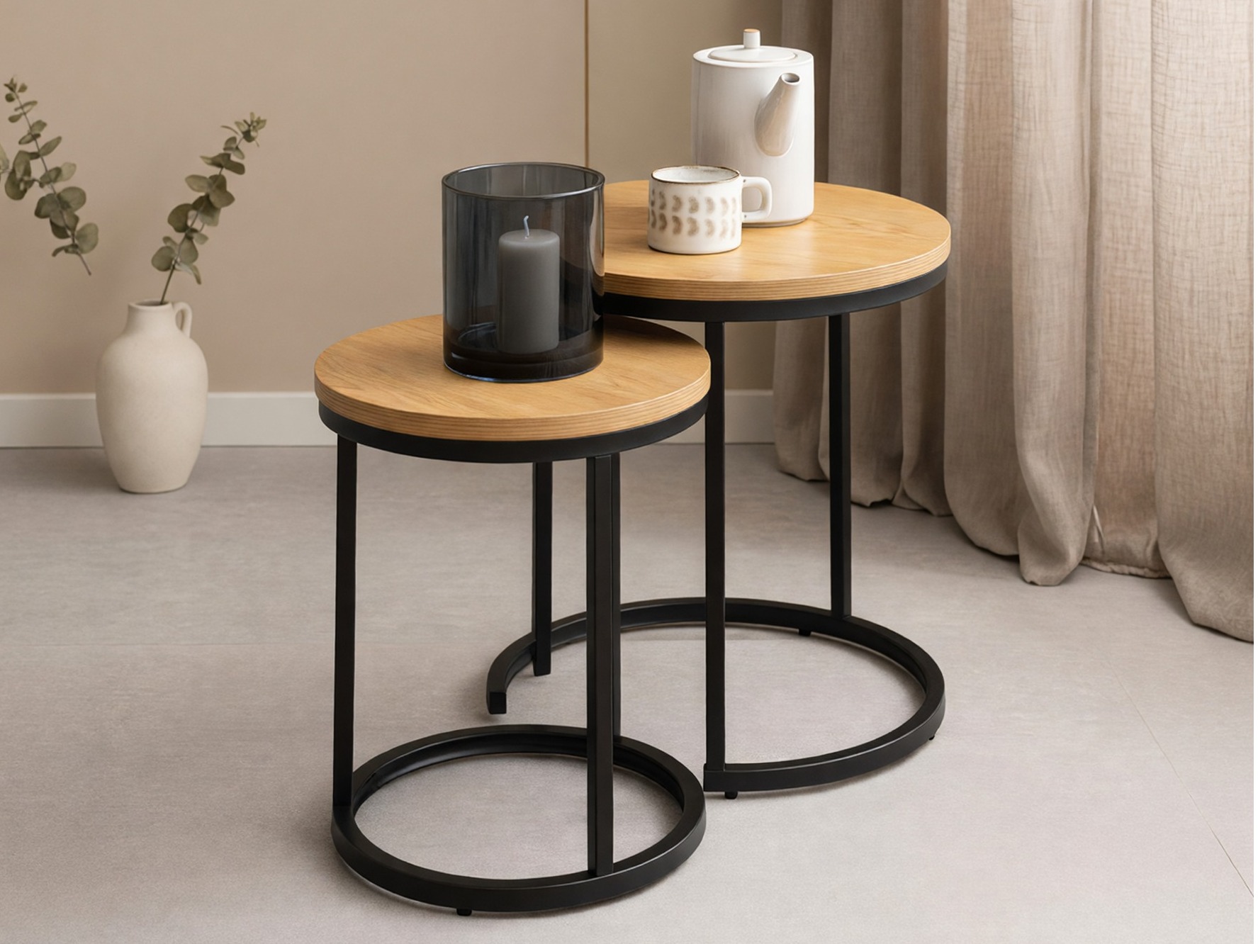 Nest of side tables Norsica 599