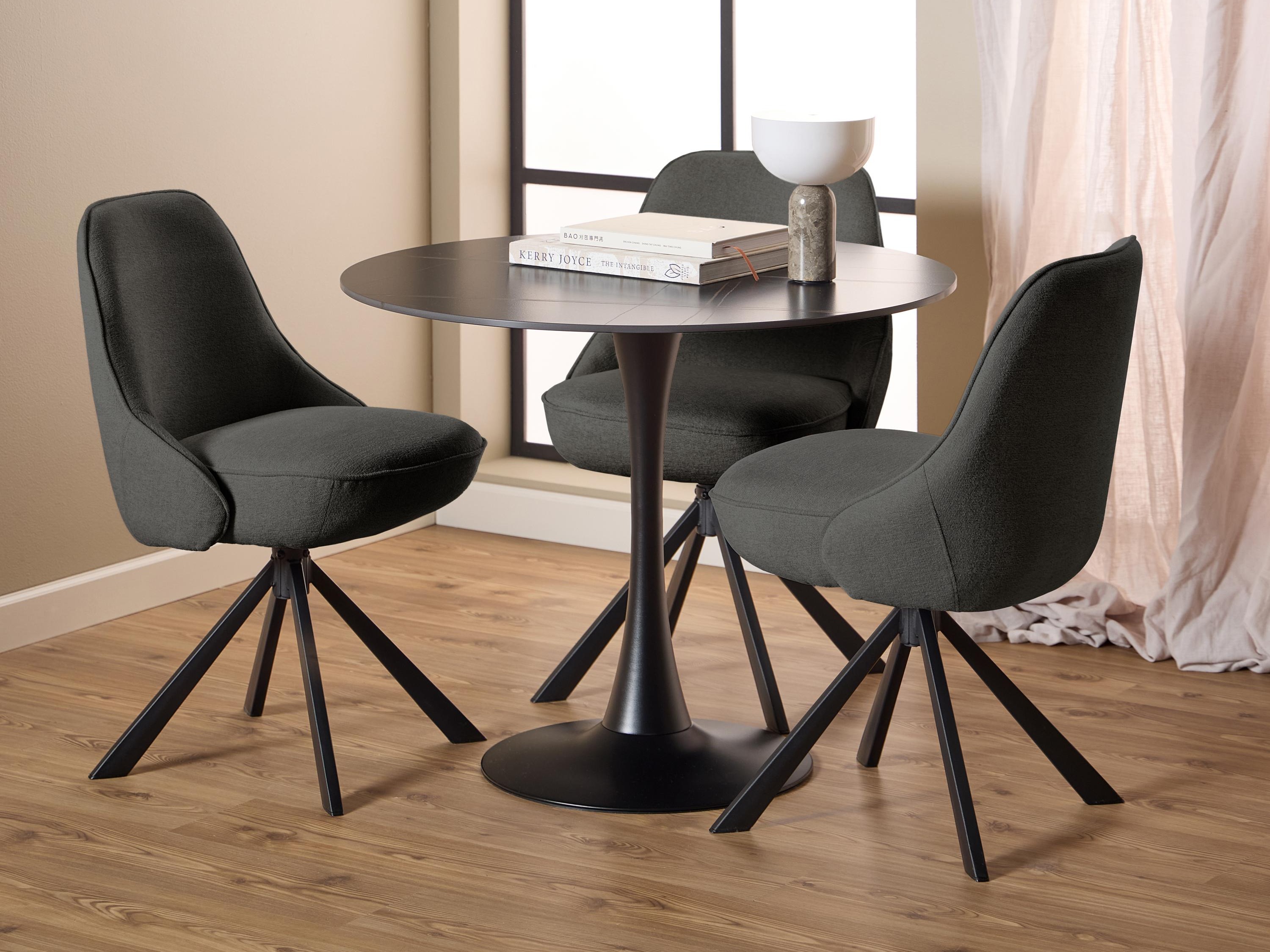 Table Norsica 616 (Black marble)