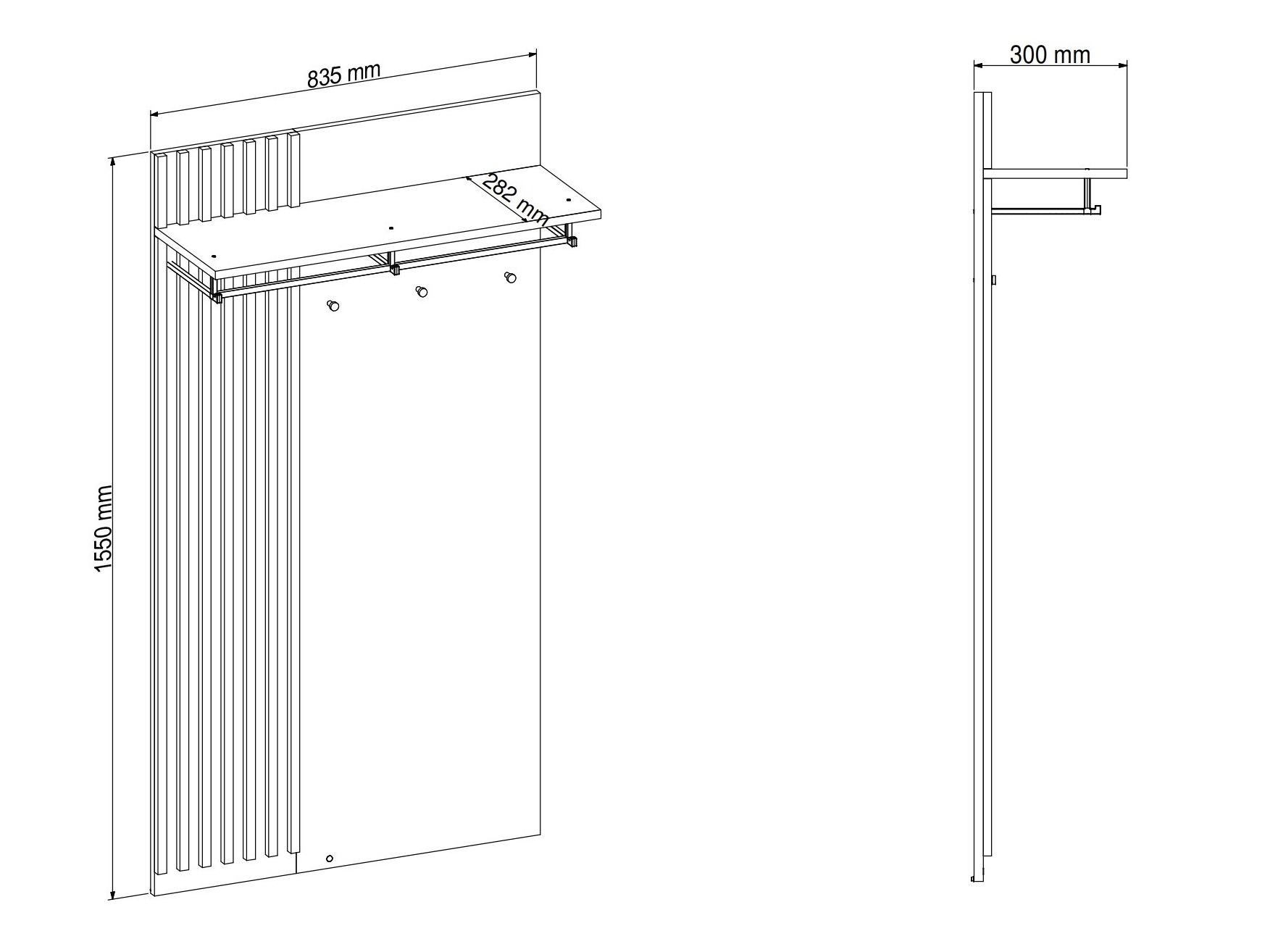Hallway set Sondelu 105