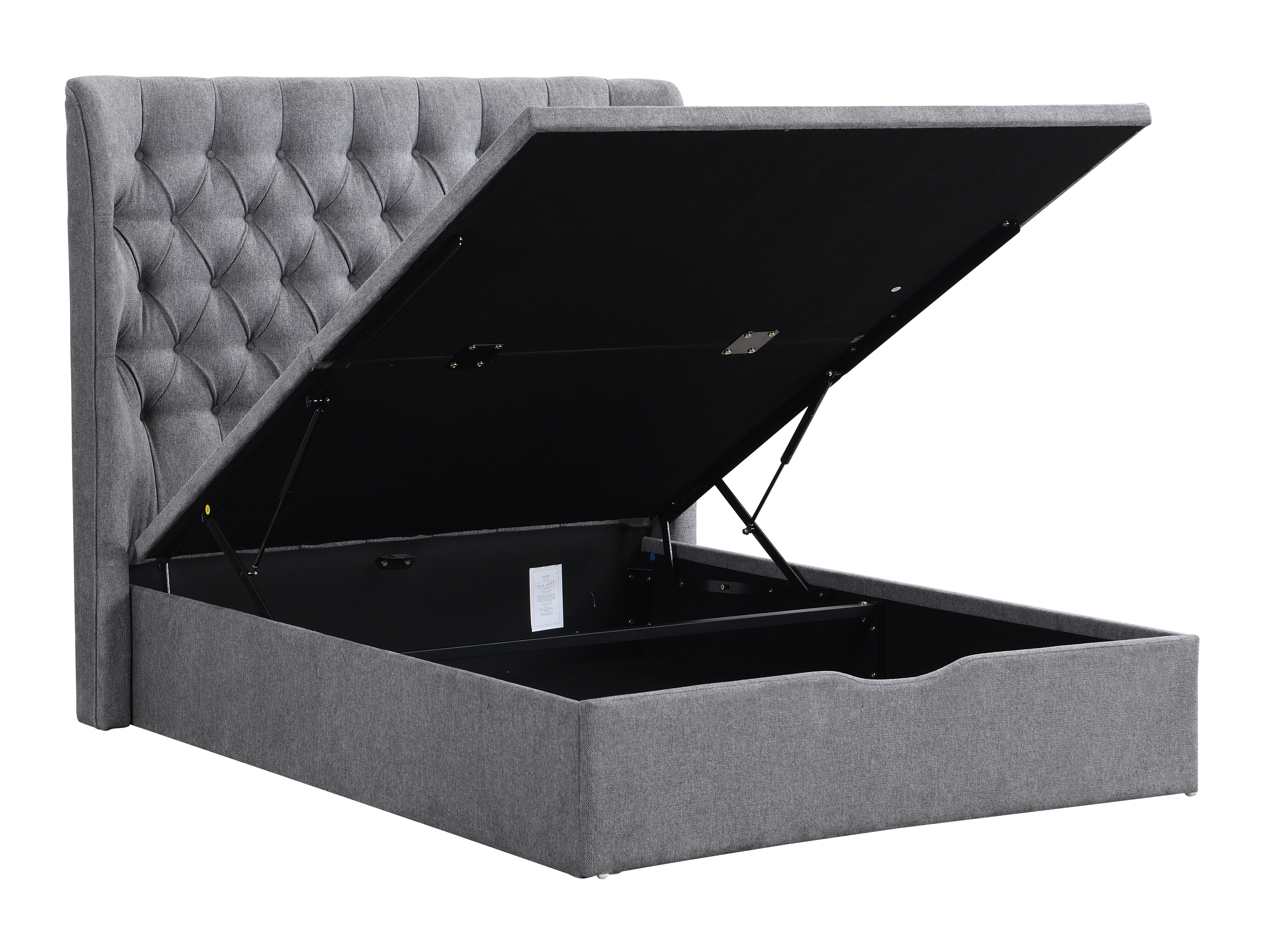 Bed Anaheim 136 (Grey)