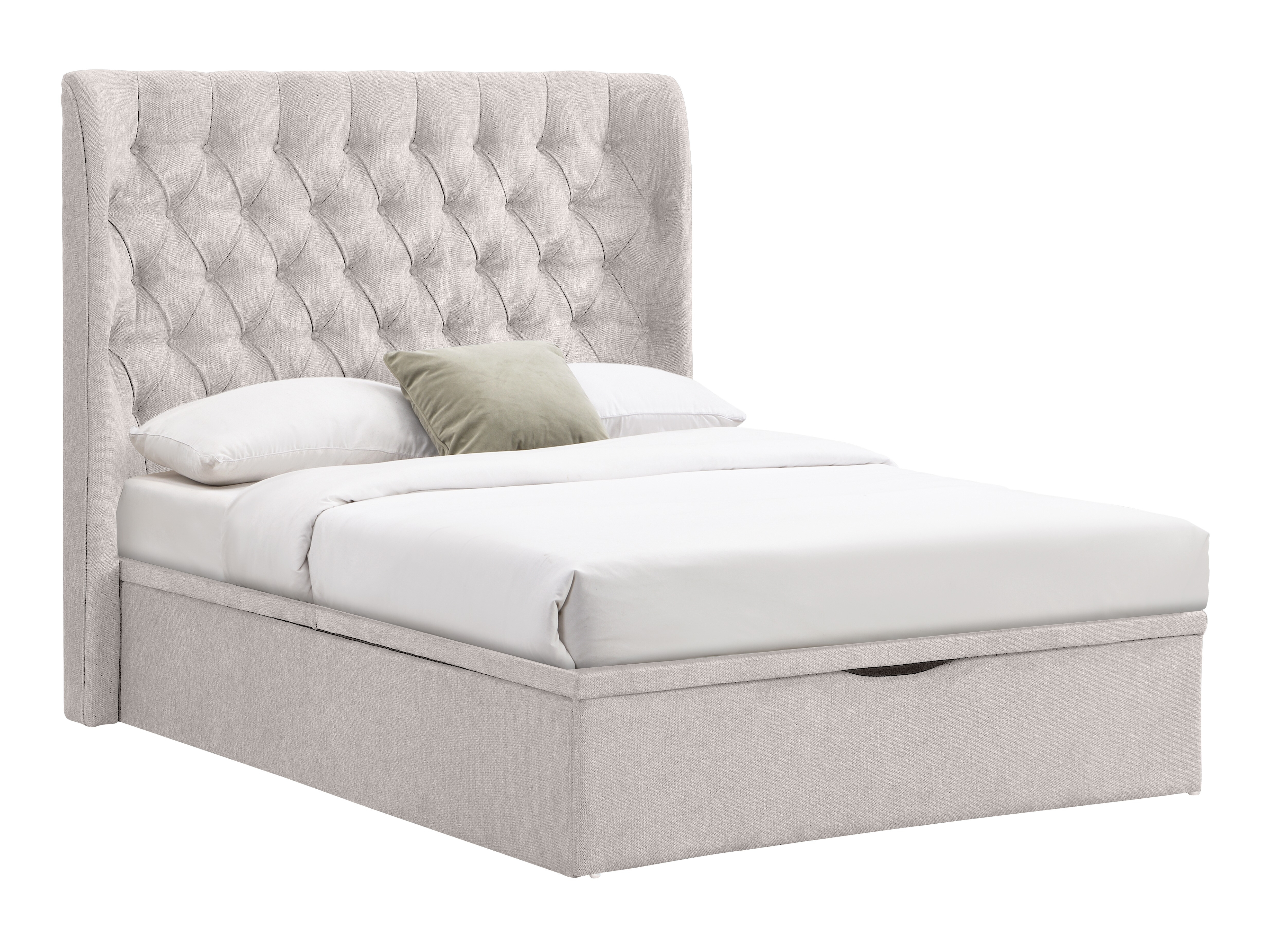 Bed Anaheim 136 (Light beige)