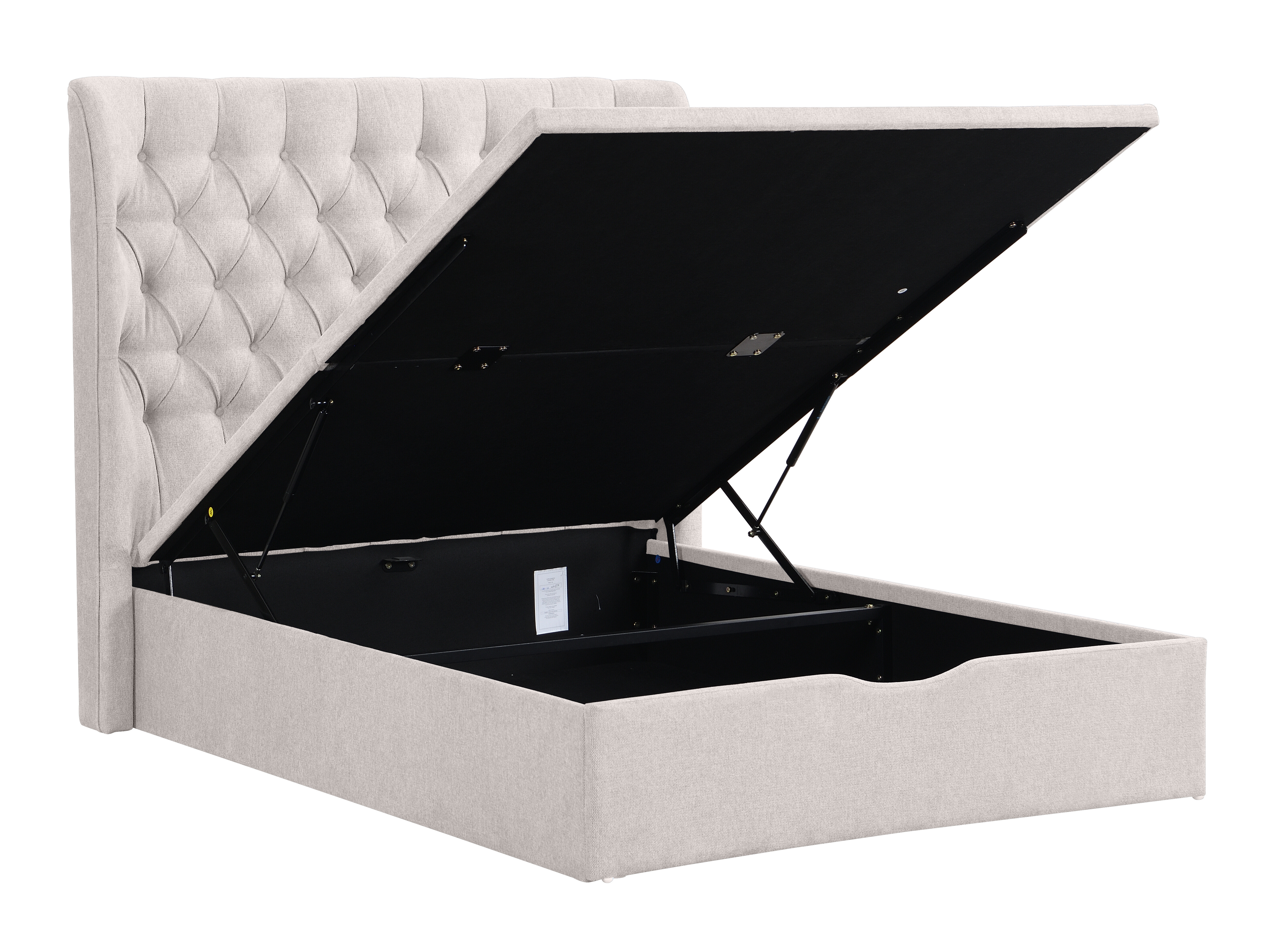 Bed Anaheim 136 (Light beige)