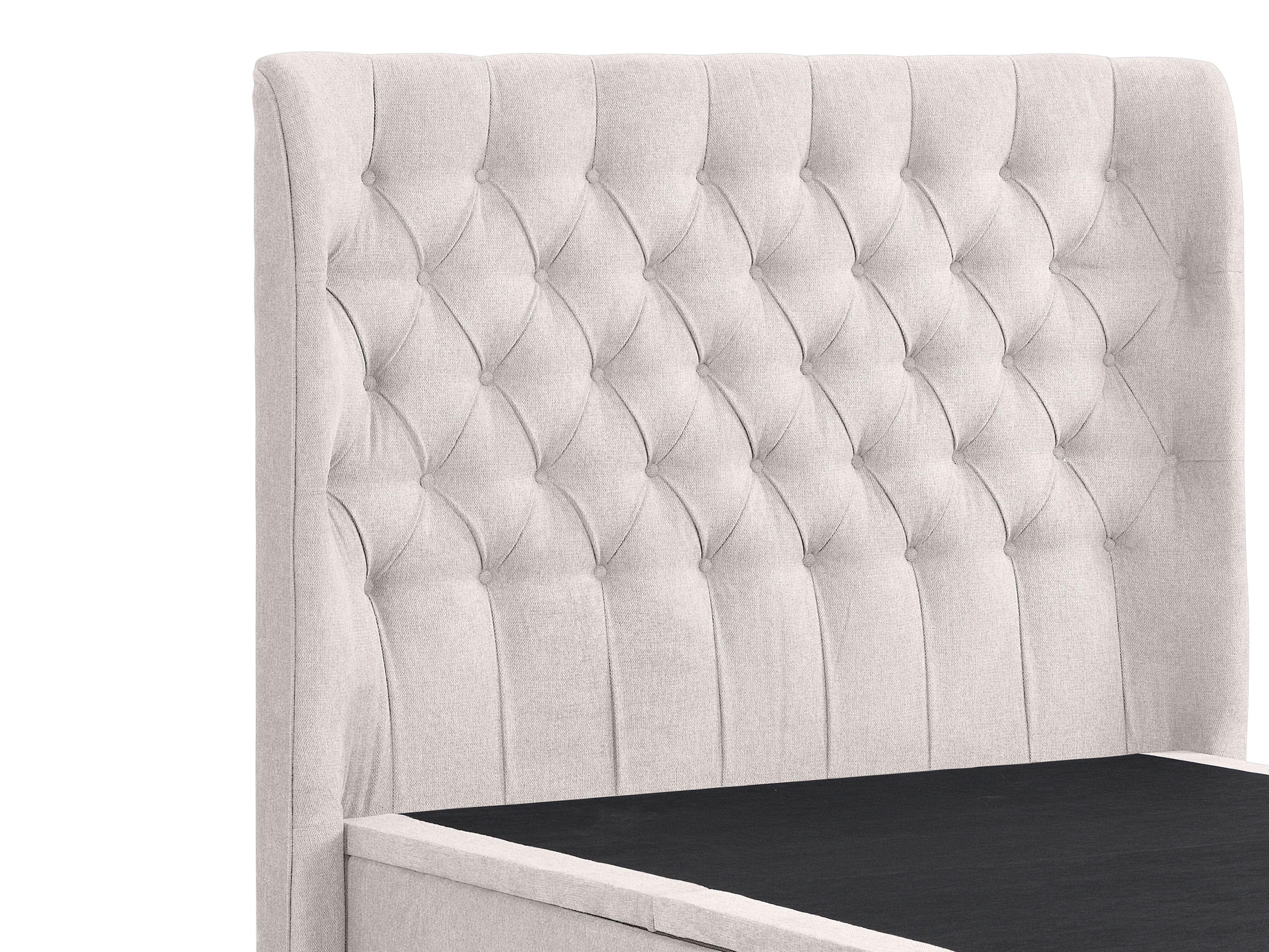 Bed Anaheim 136 (Light beige)