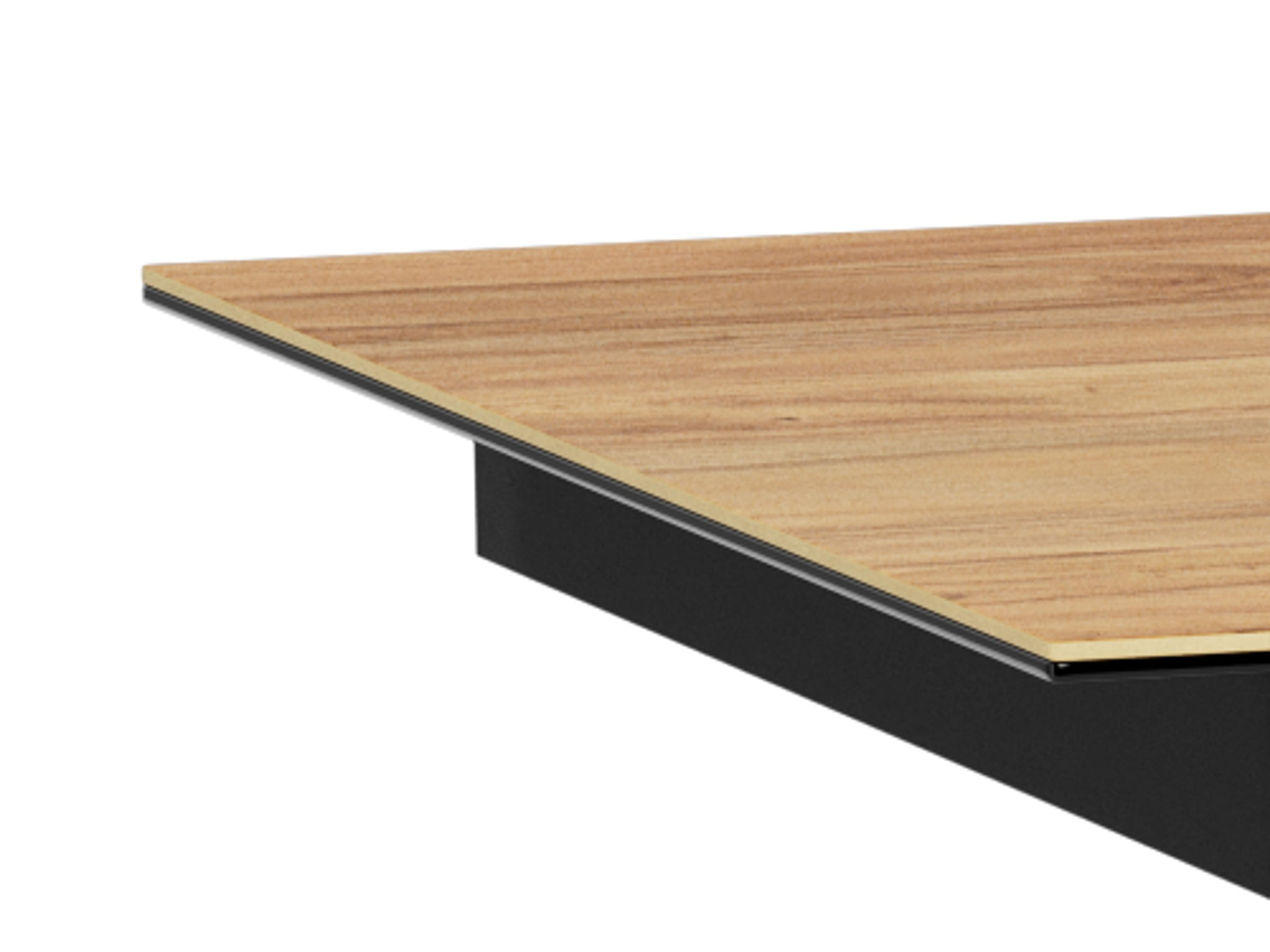 Table Norsica 676 (Wild oak + Black)