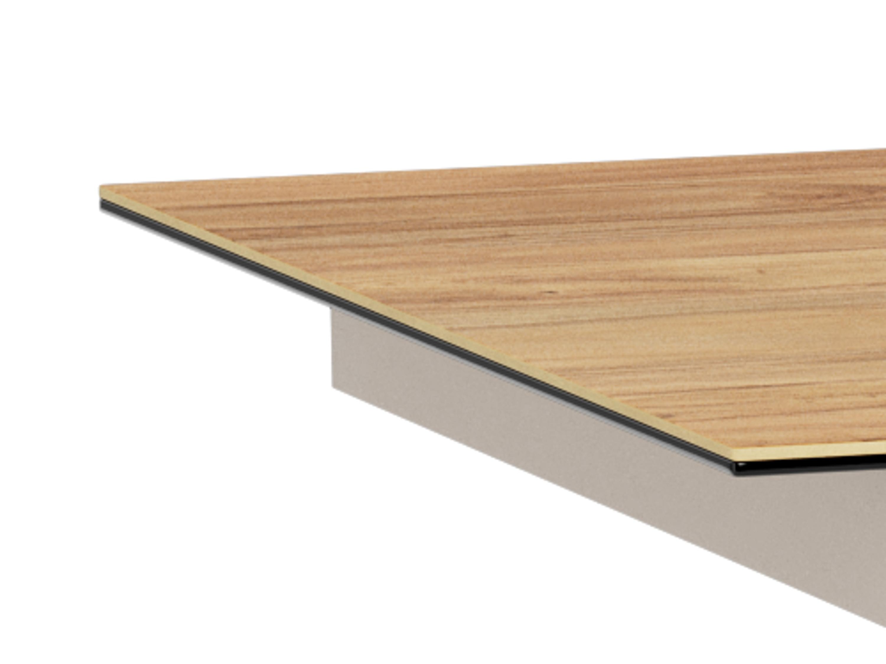 Table Norsica 676 (Wild oak + Grey)