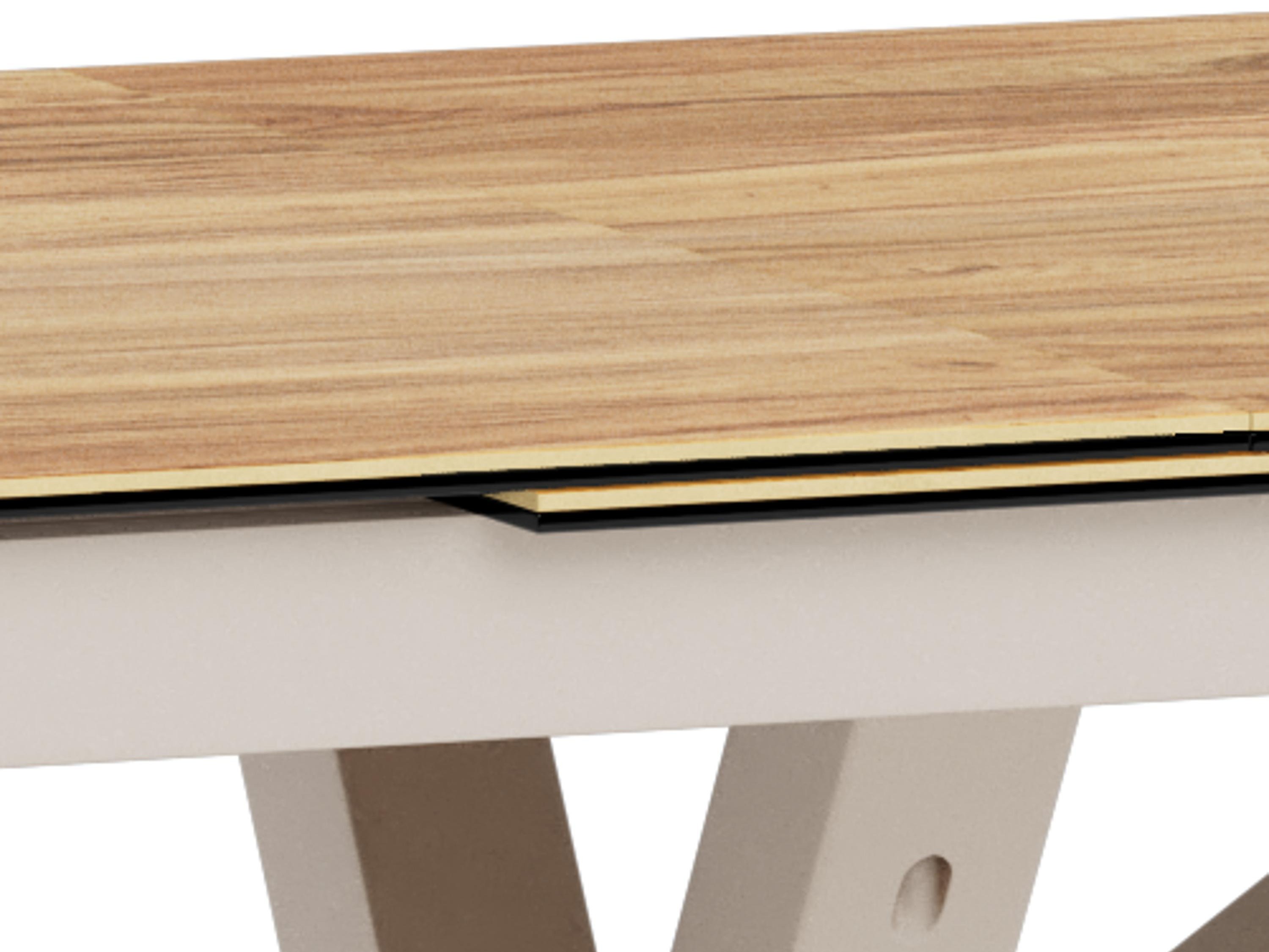 Table Norsica 676 (Wild oak + Grey)