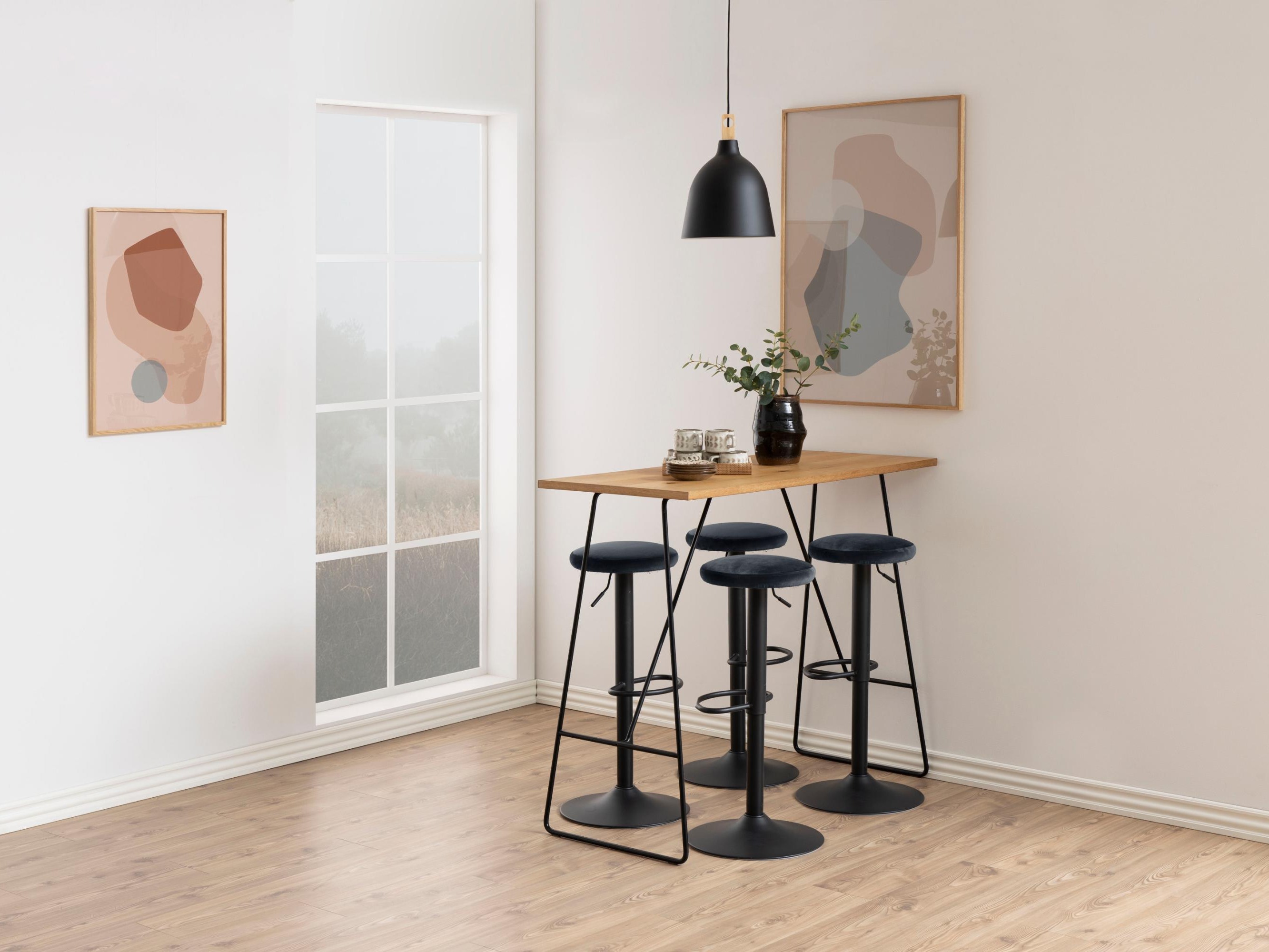 Counter stool Norsica 325 (Dark grey)