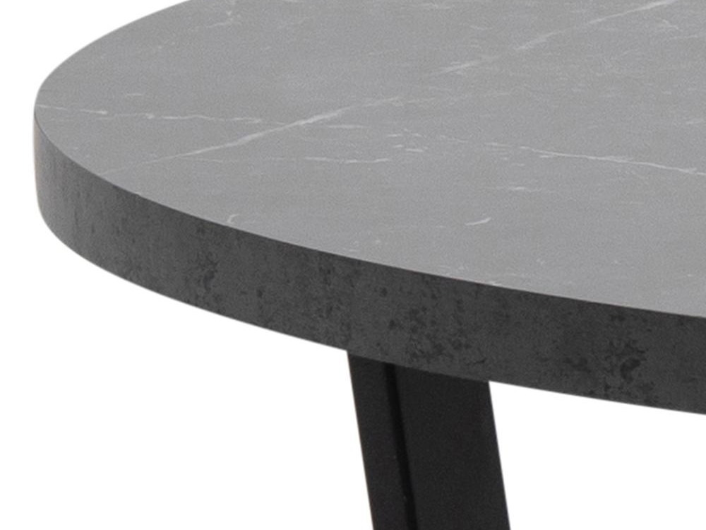 Table Norsica 309 (Black marble + Black)