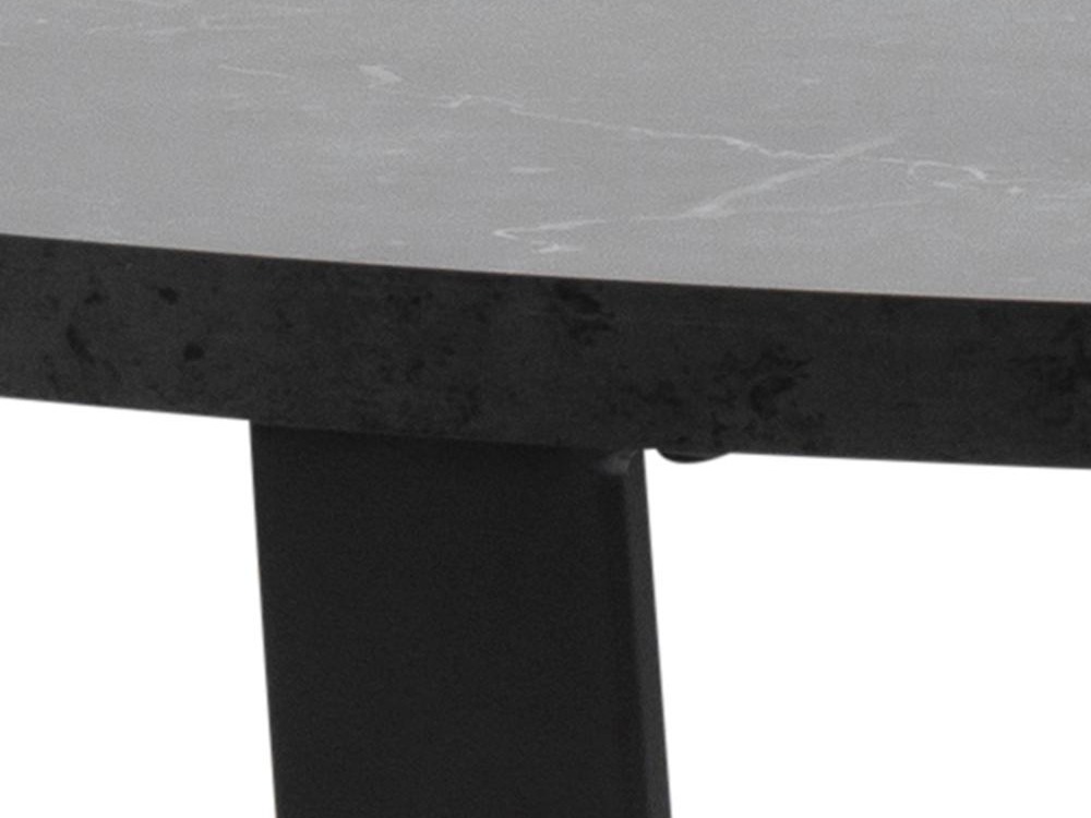 Table Norsica 309 (Black marble + Black)