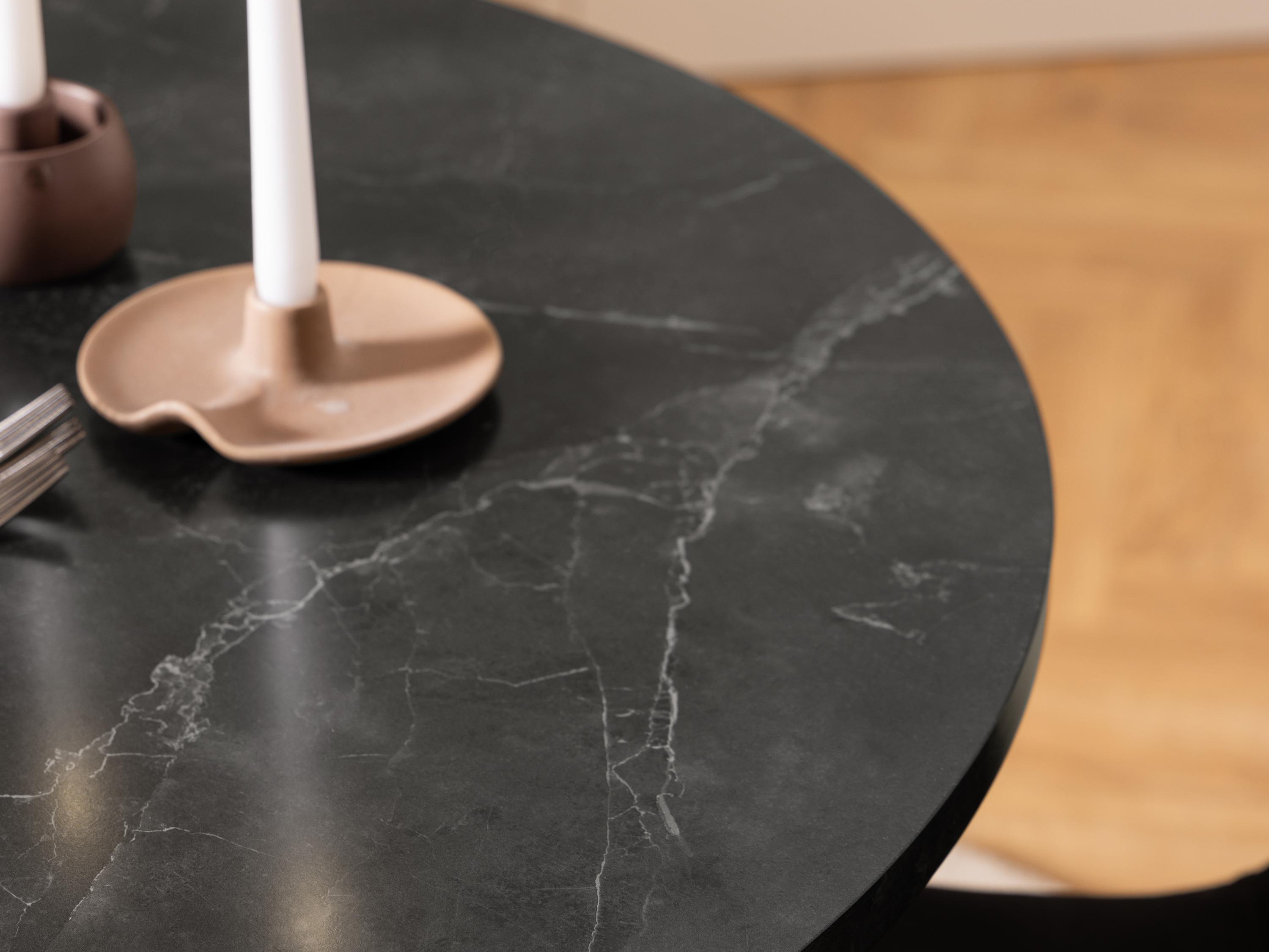 Table Norsica 309 (Black marble + Black)