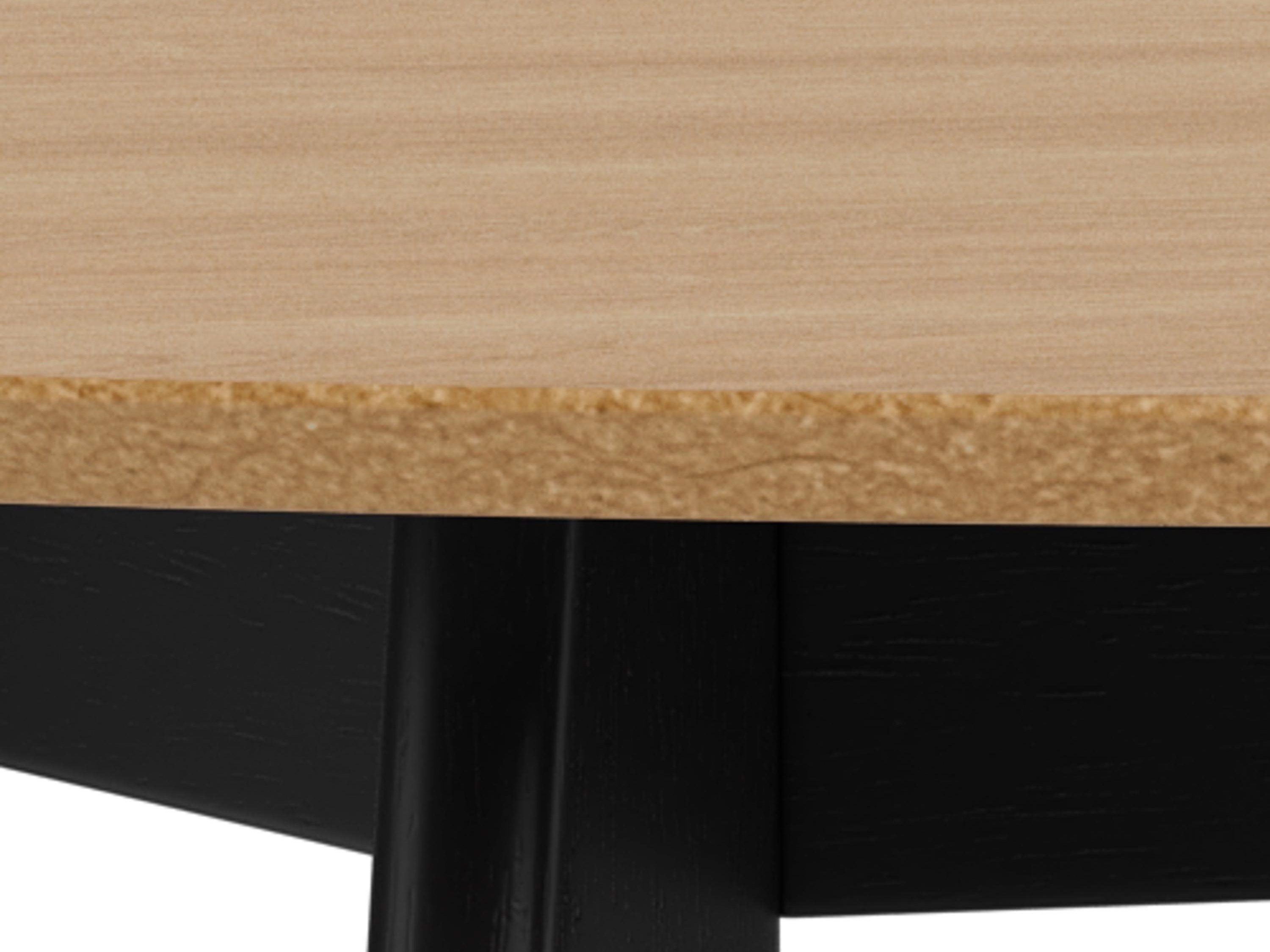 Table Norsica 310 (Oak + Black)