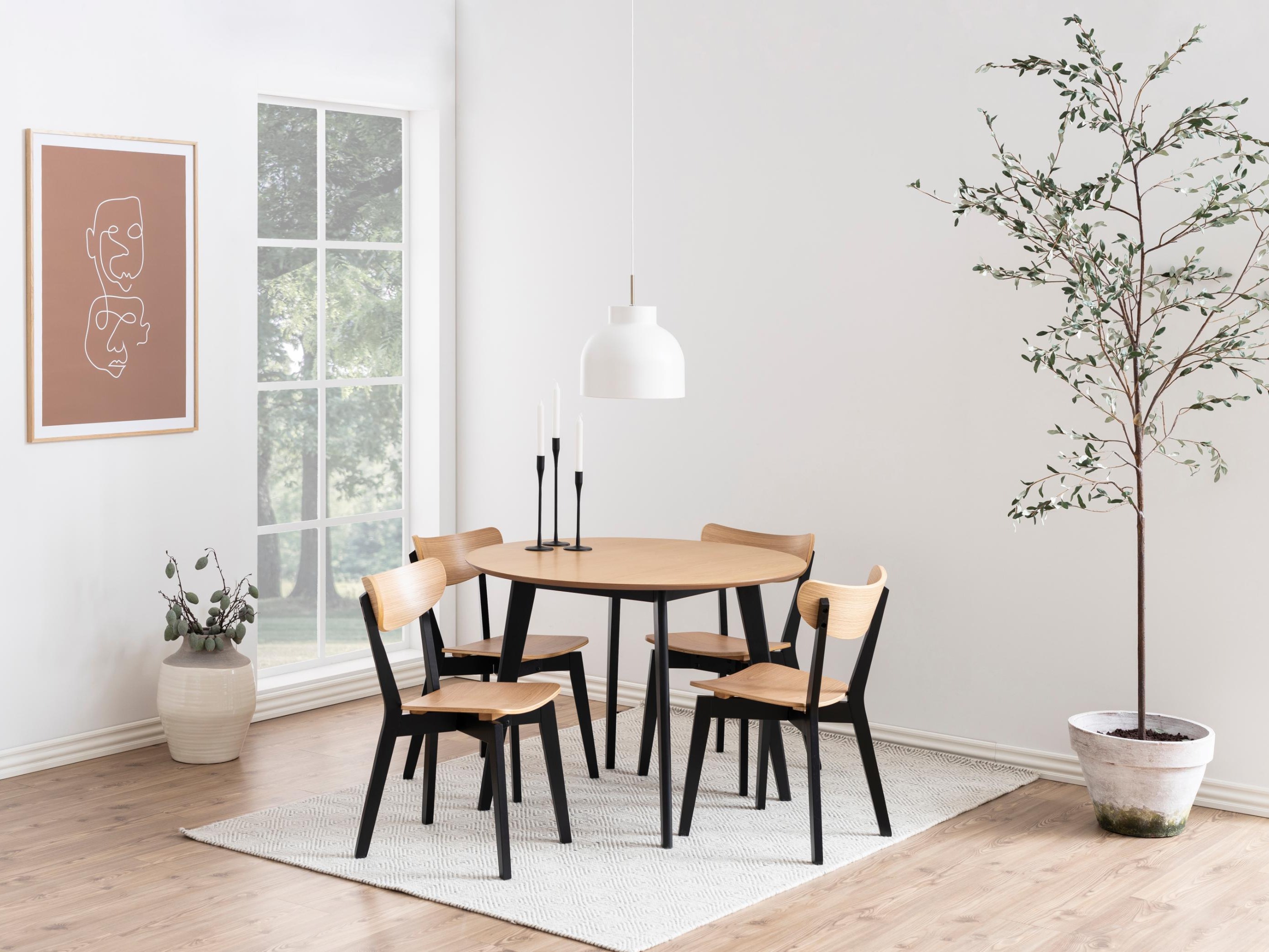 Table Norsica 310 (Oak + Black)
