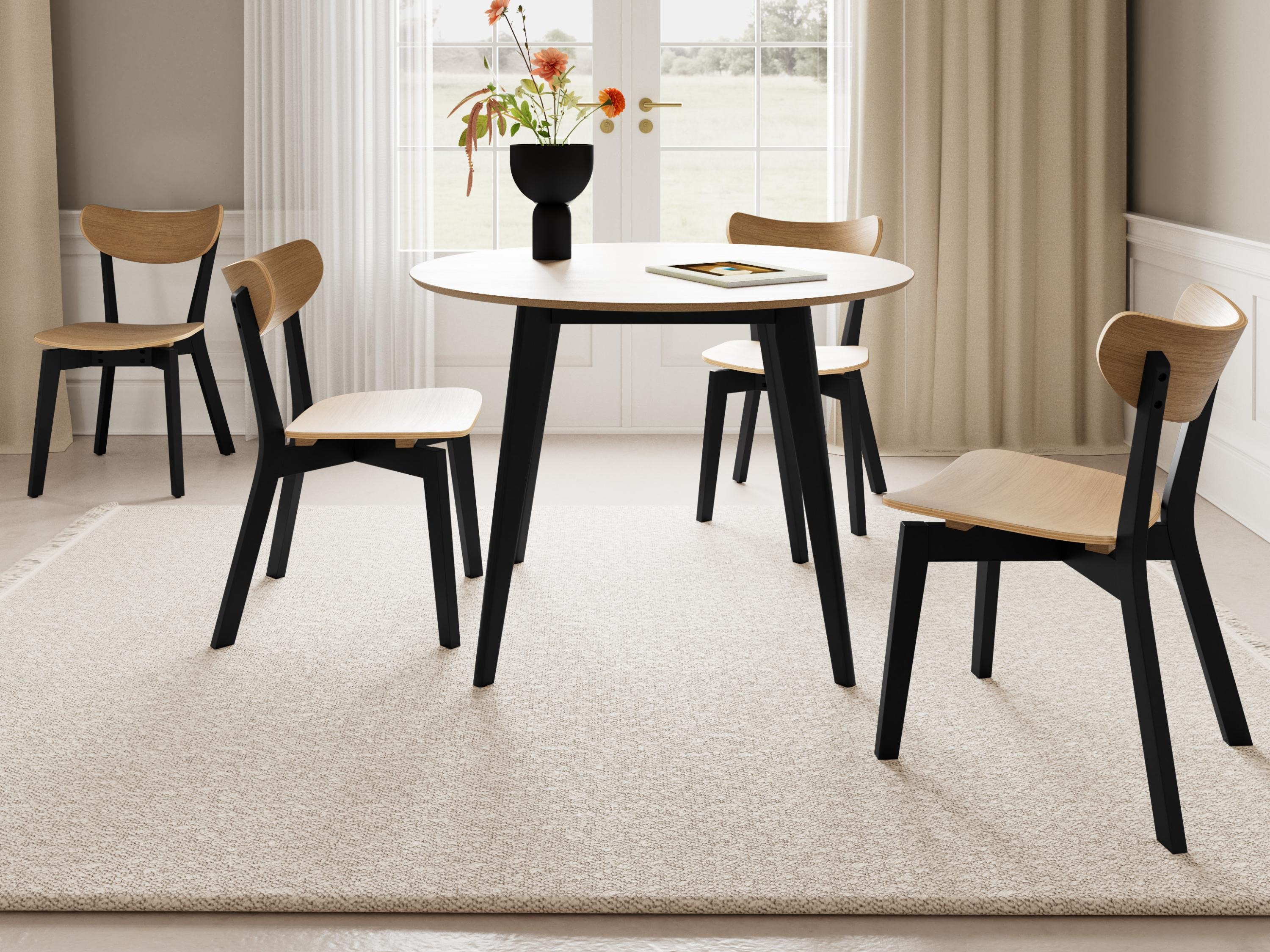 Table Norsica 310 (Oak + Black)
