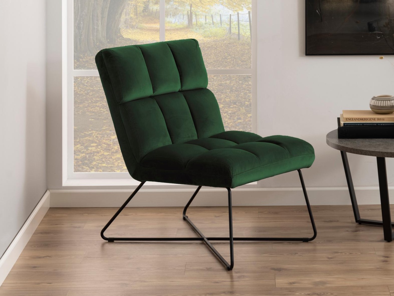 Armchair Norsica 370 (Green + Black)