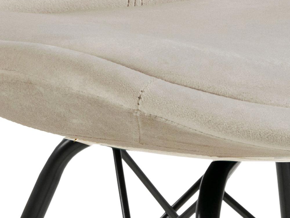 Chair Norsica 329 (Cream + Black)