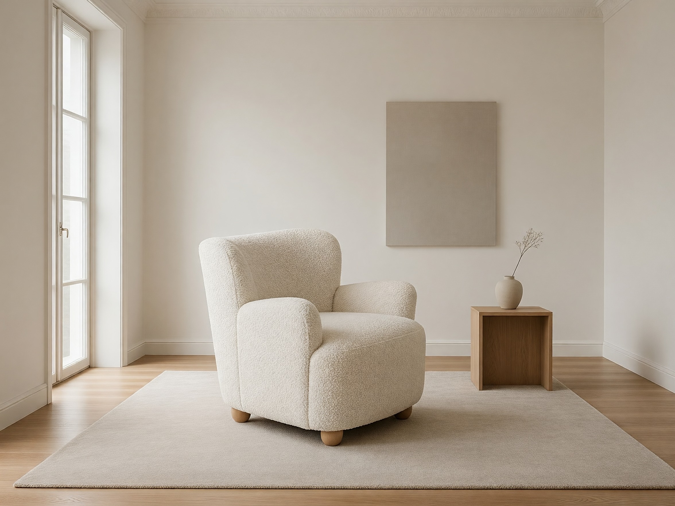 Armchair Houston 2097 (Cream)
