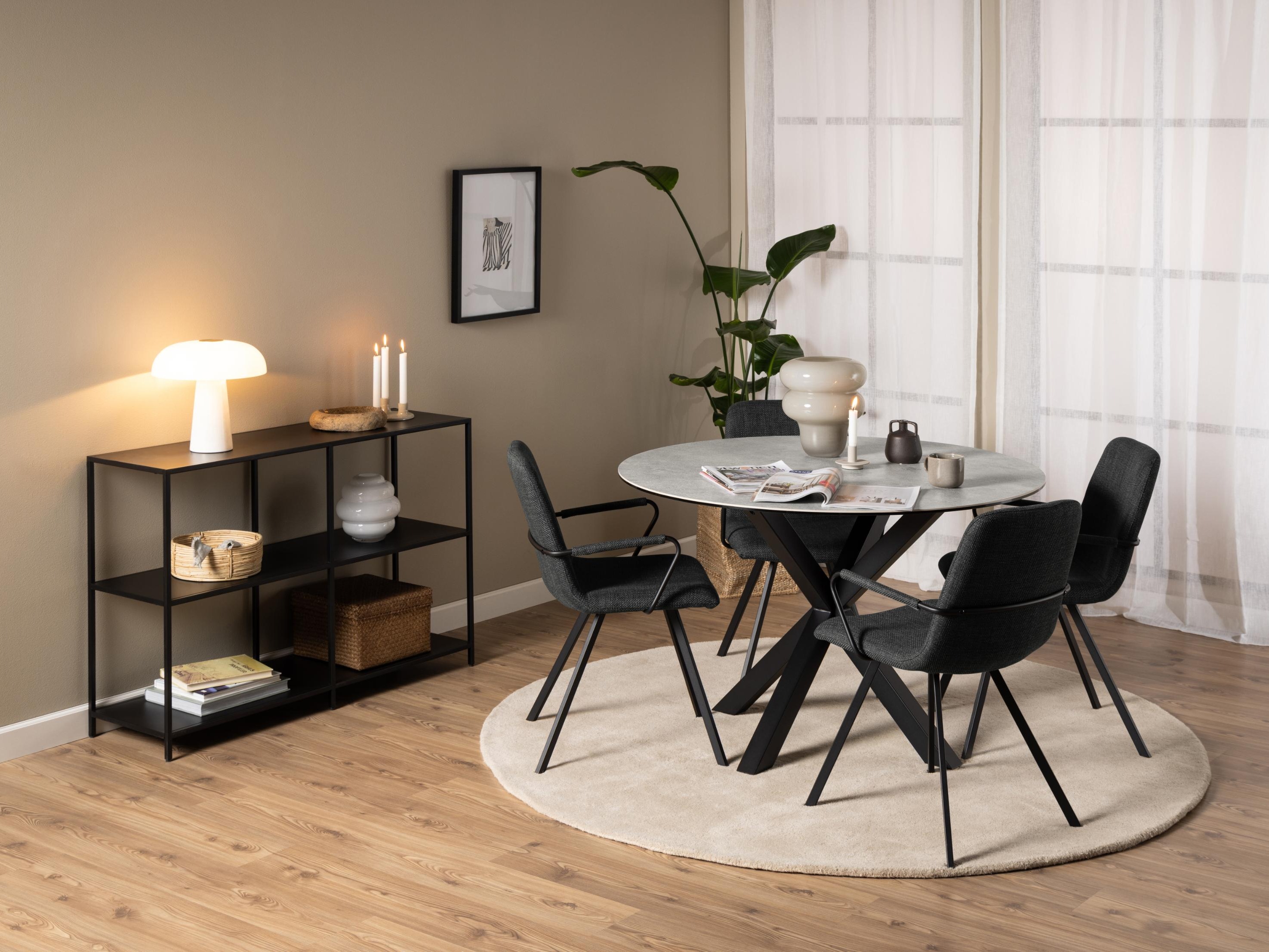 Chair Norsica 681 (Grey + Black)