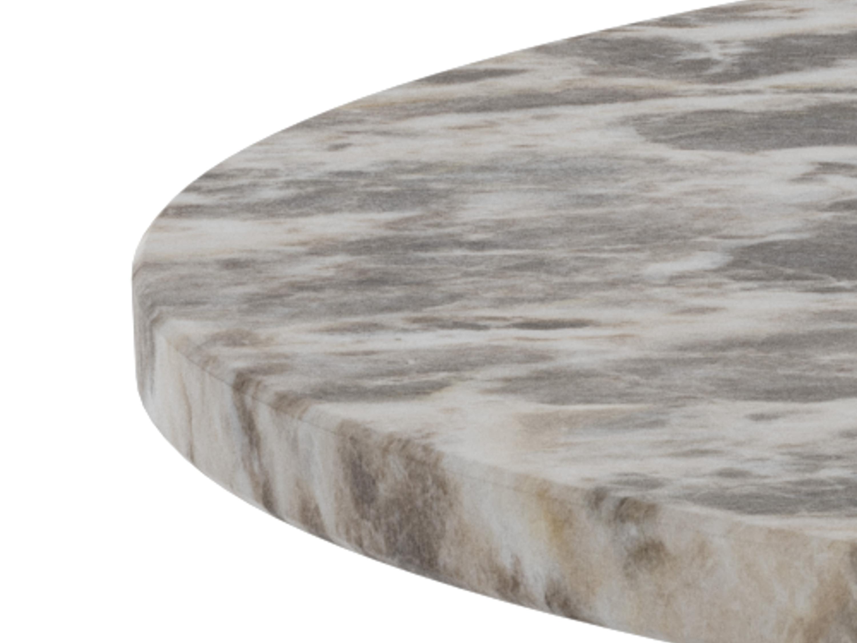 Coffee table Norsica 820 (Grey + Silver)
