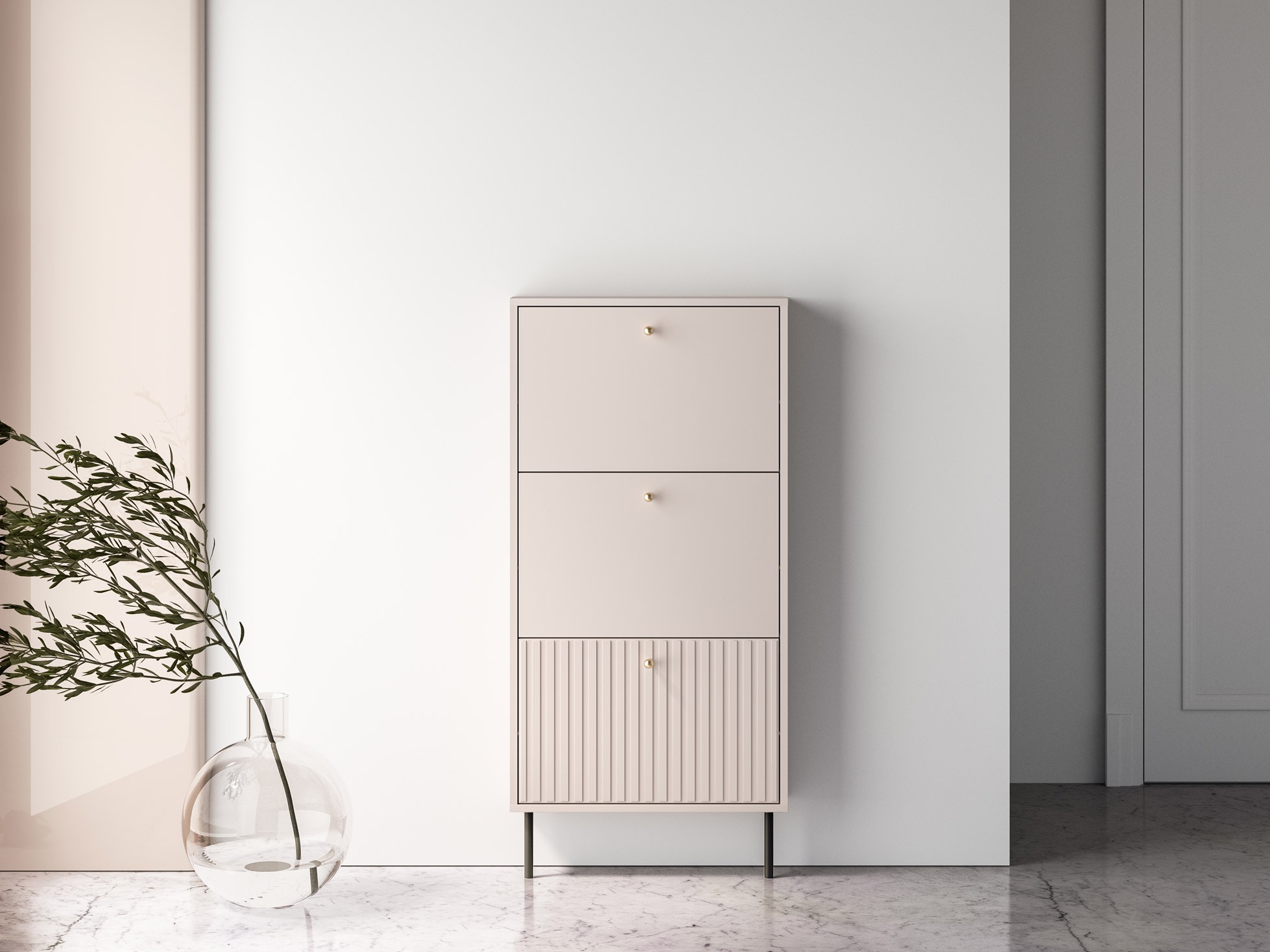 Shoe cabinet Marmeli 129