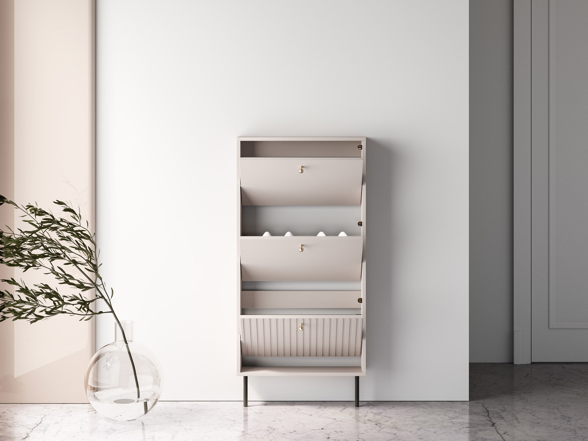 Shoe cabinet Marmeli 129