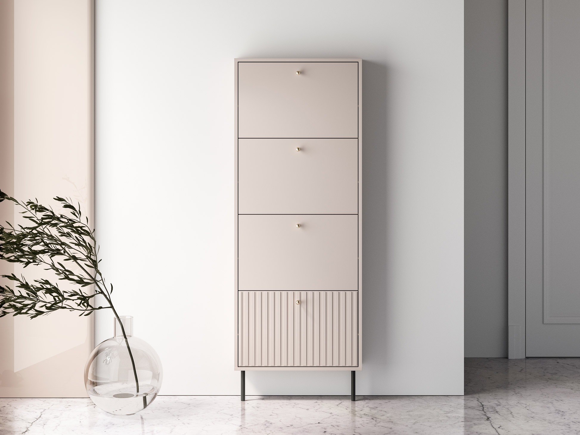 Shoe cabinet Marmeli 130