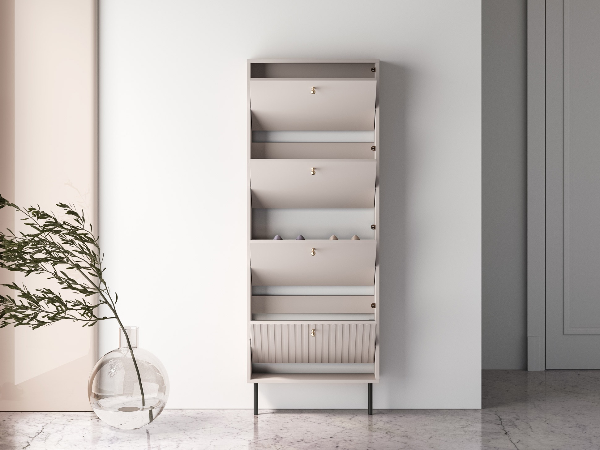 Shoe cabinet Marmeli 130