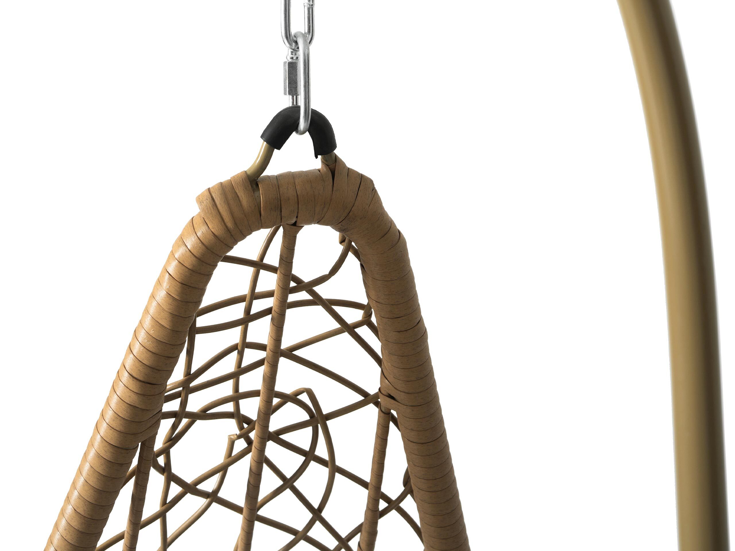 Hanging chair Comfivo Figae (Grey)