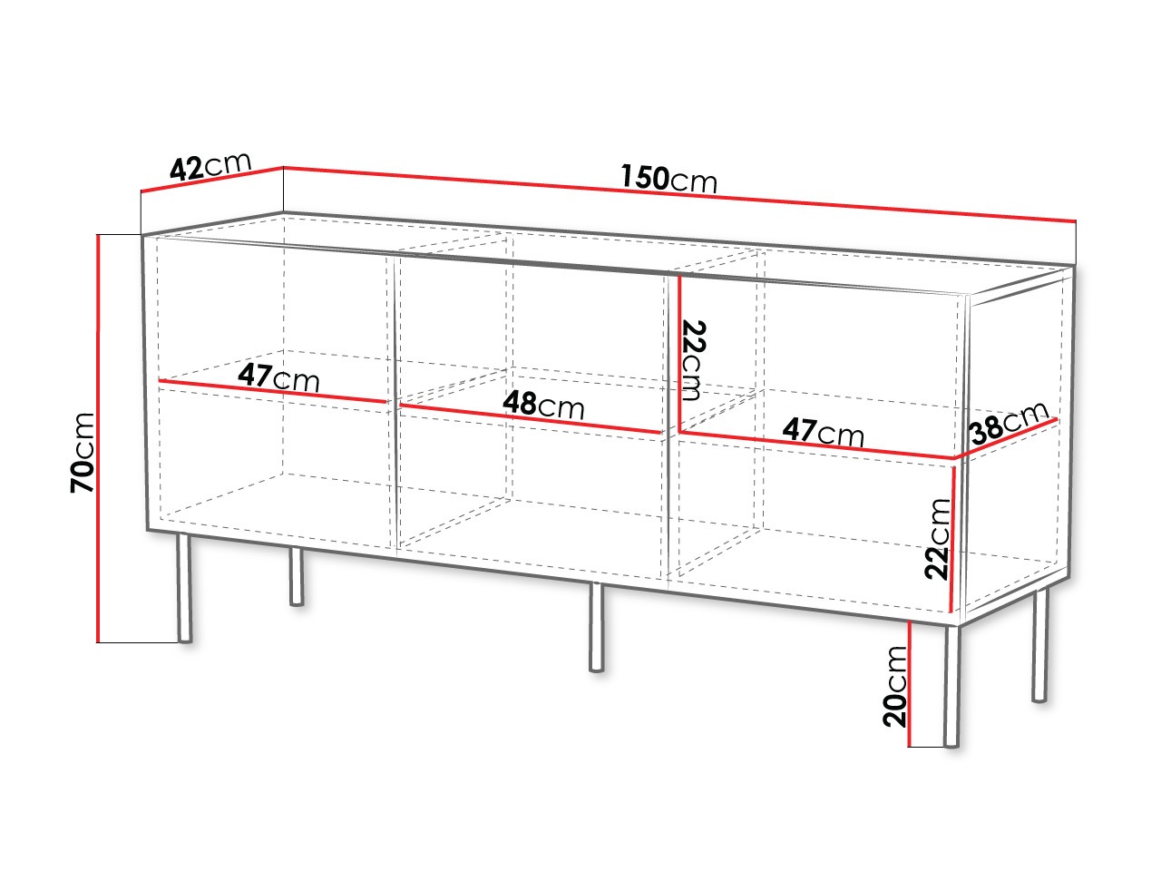 Sideboard Morbala 100
