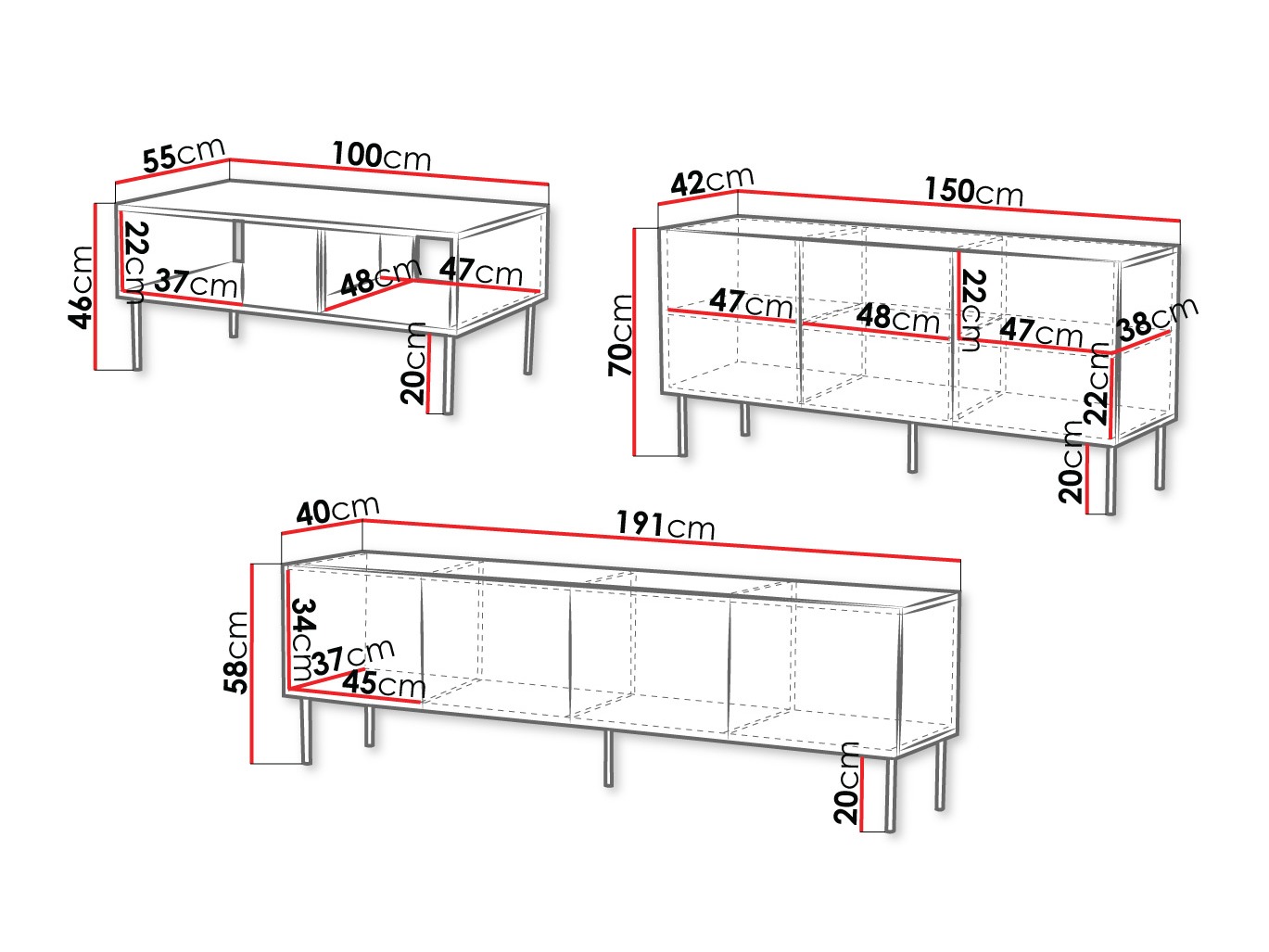Living room set Morbala 106