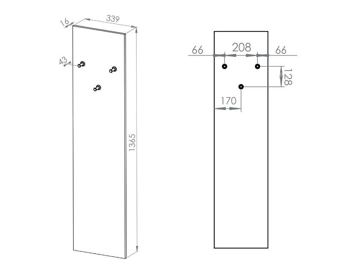 Hallway set Marmeli 133