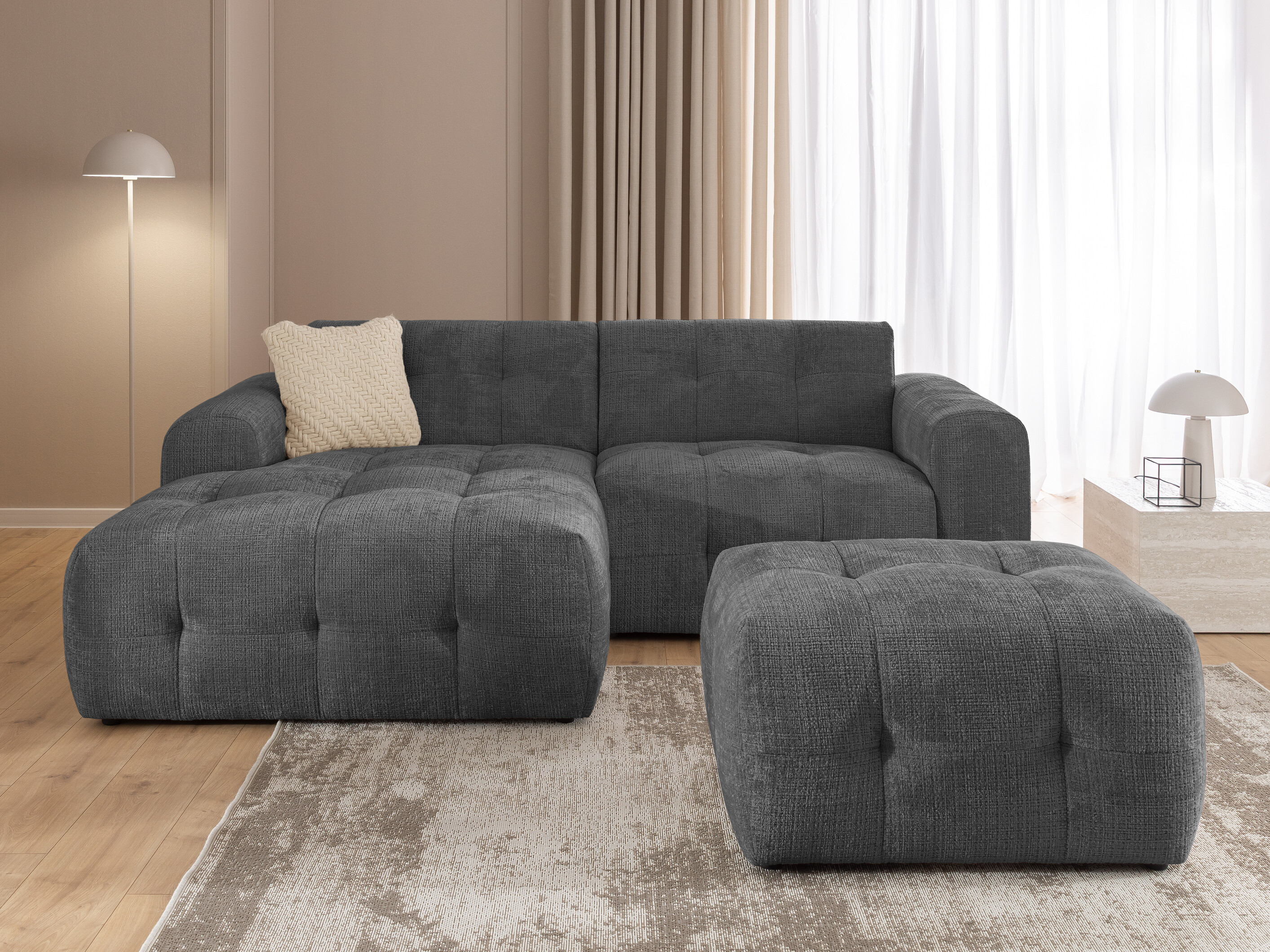 Upholstered furniture set Rocklin 183 (Cremona 95)