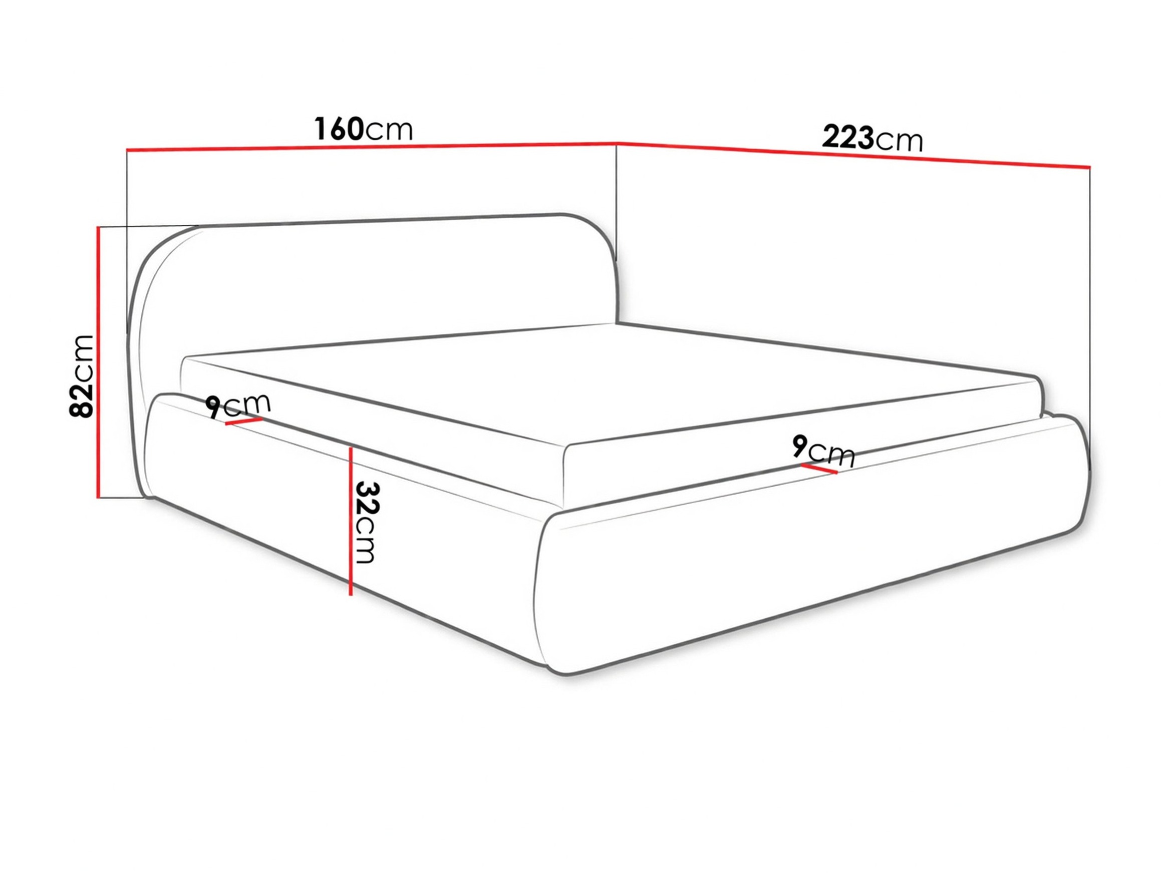 Bed TrendyNest Verbio (Lambi 03)