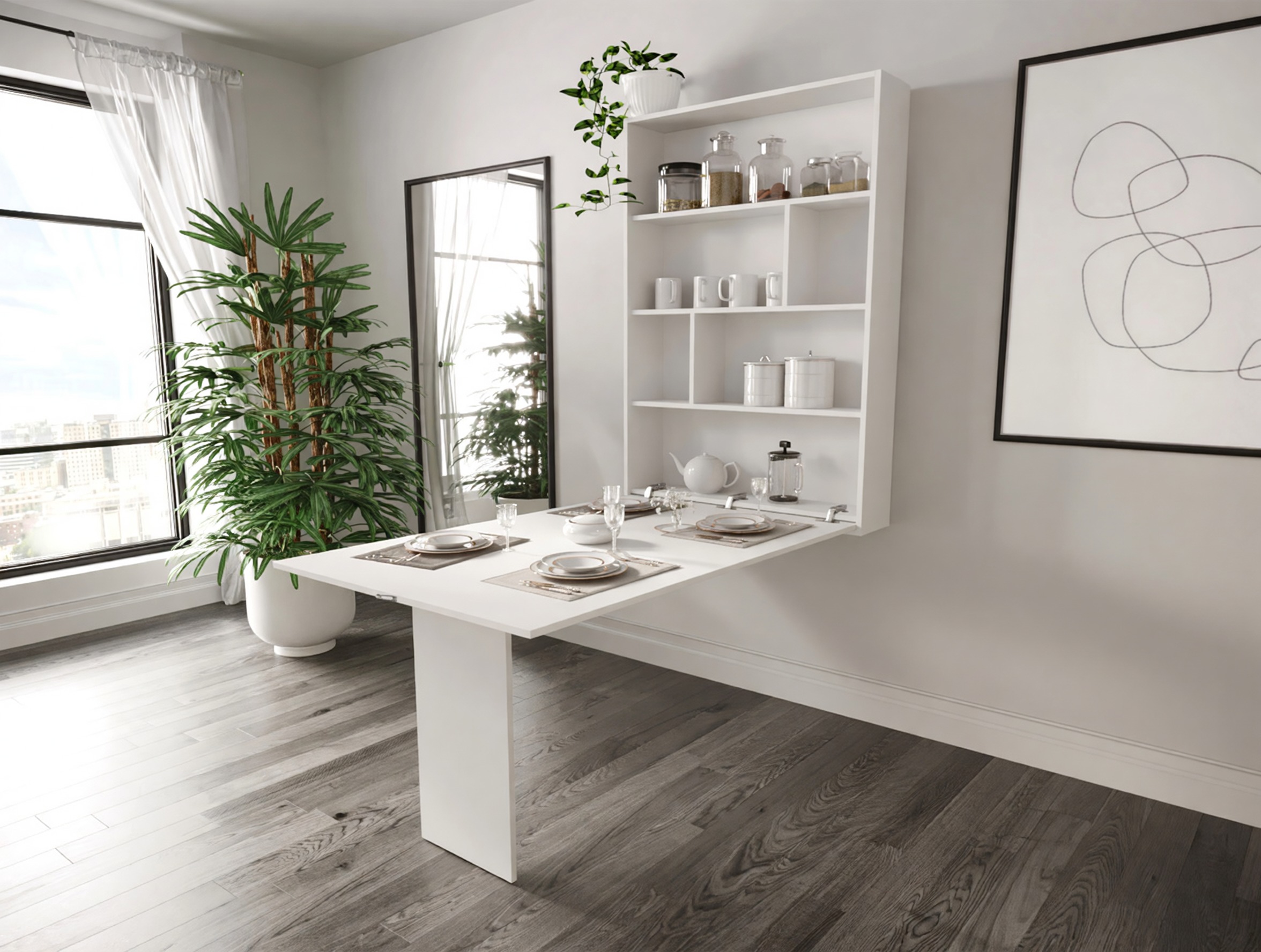 Folding table Pinis III (White)