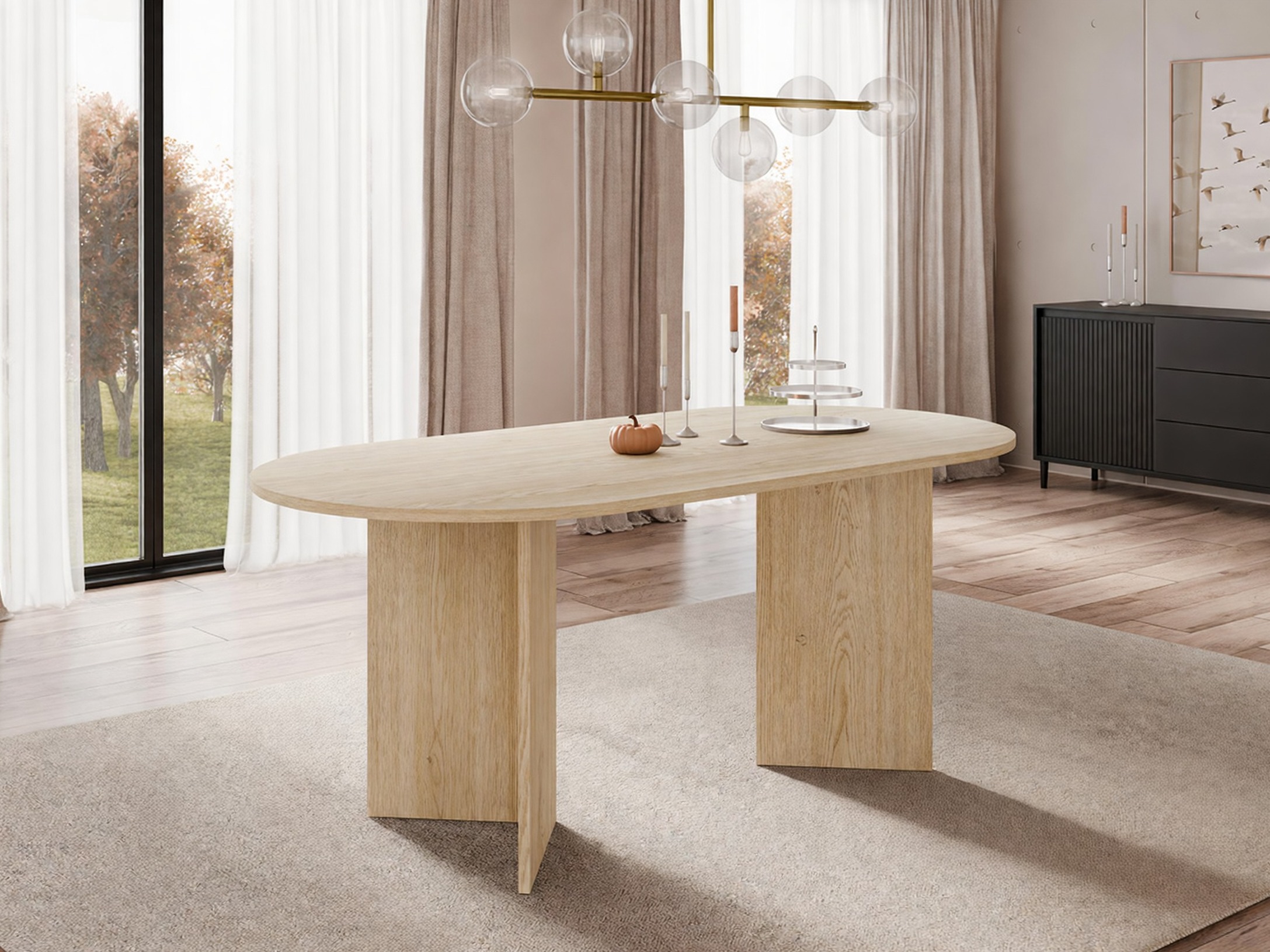 Table Comfivo Fungus (Oak)