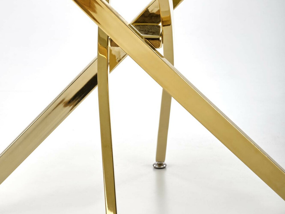 Table Houston 1538 (Golden + Black marble)