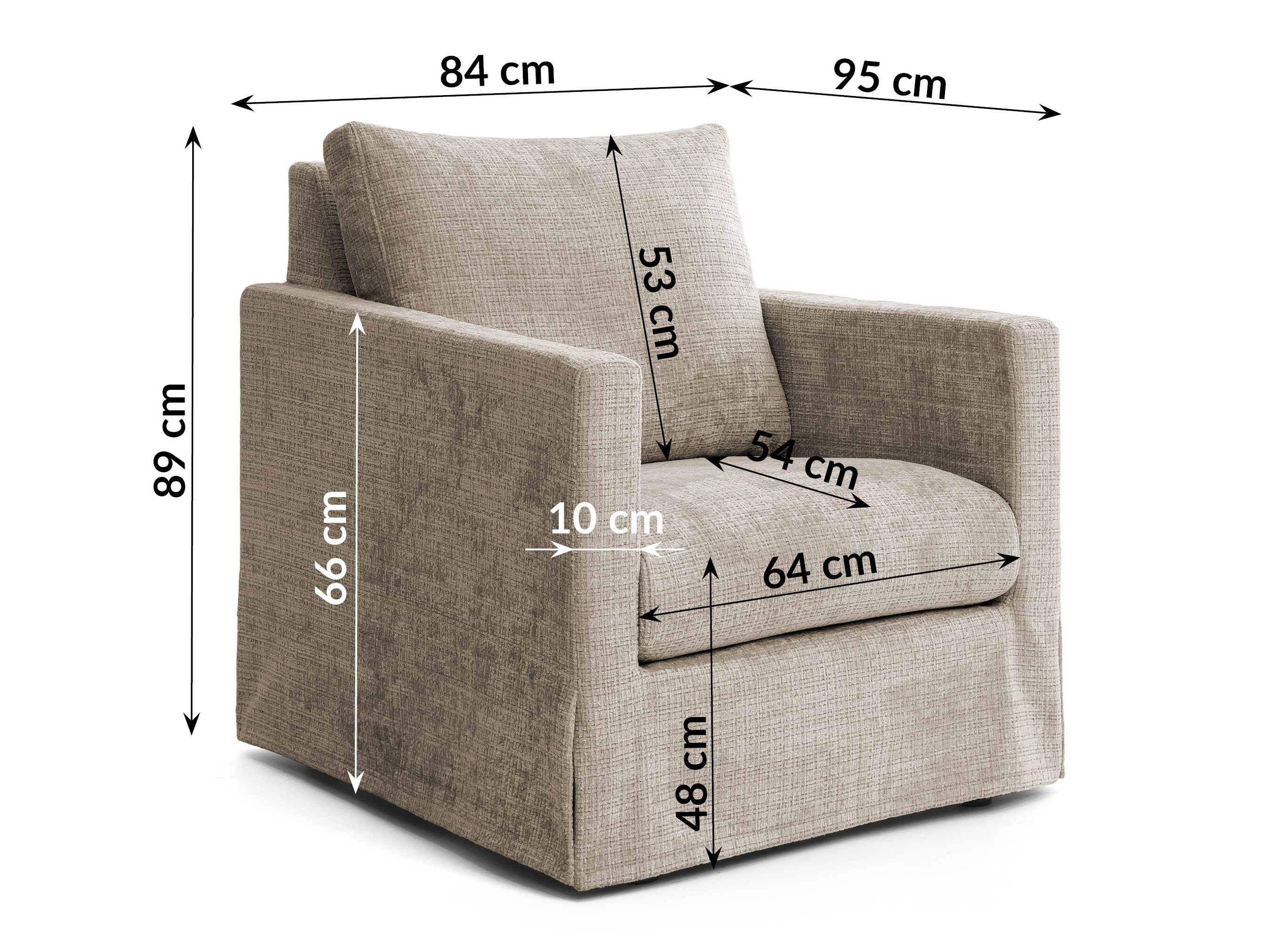 Armchair Rocklin 187 (Cremona 14)