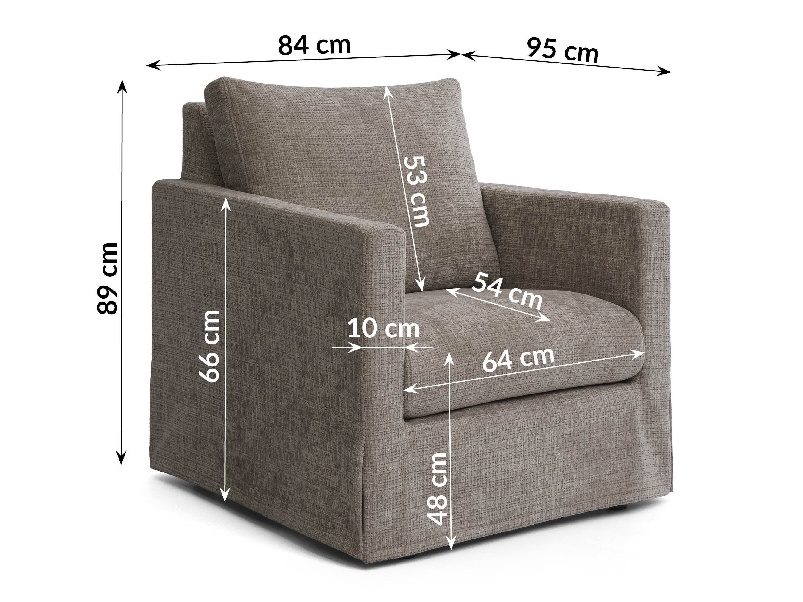 Armchair Rocklin 187 (Cremona 24)