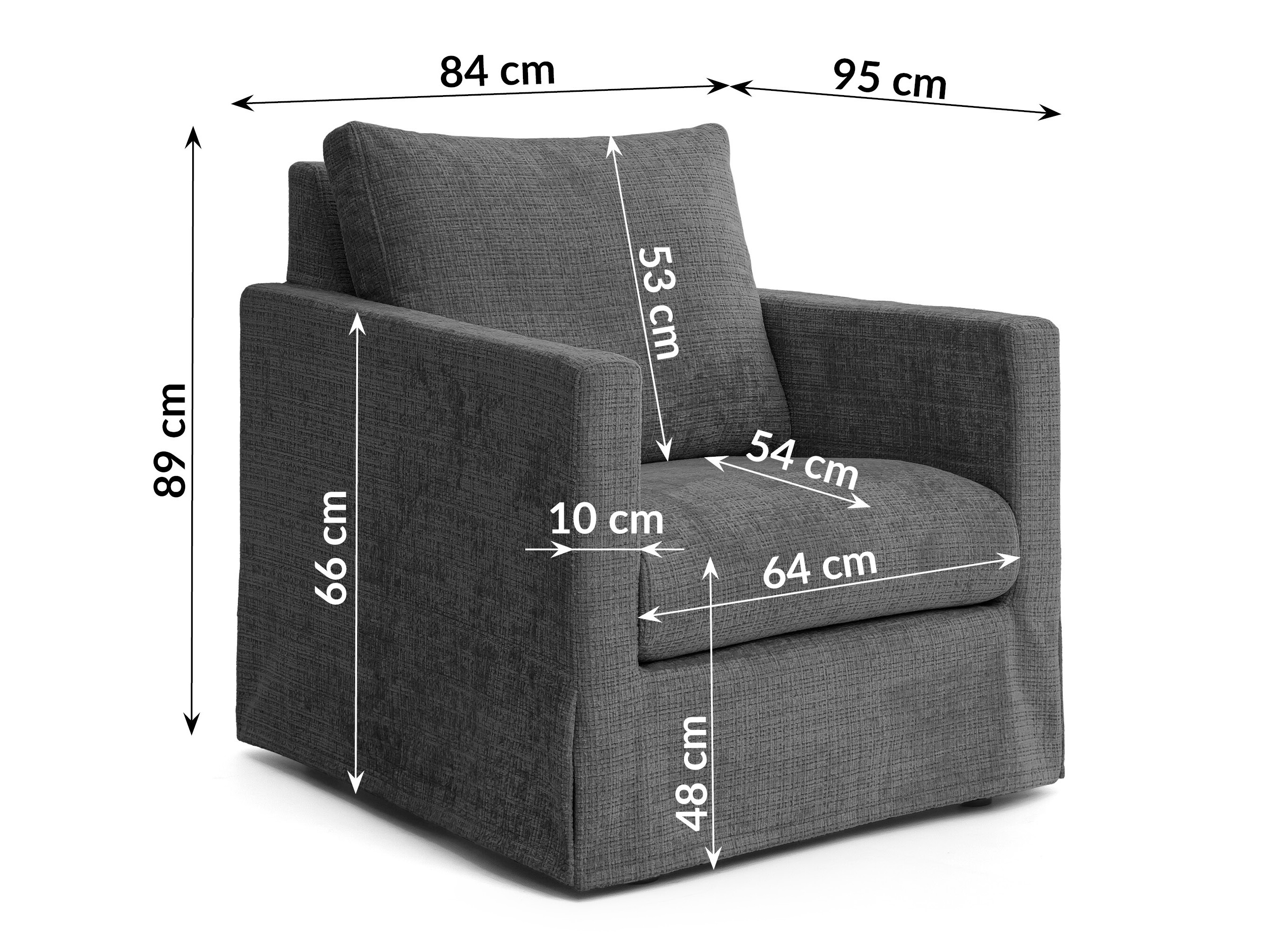 Armchair Rocklin 187 (Cremona 95)