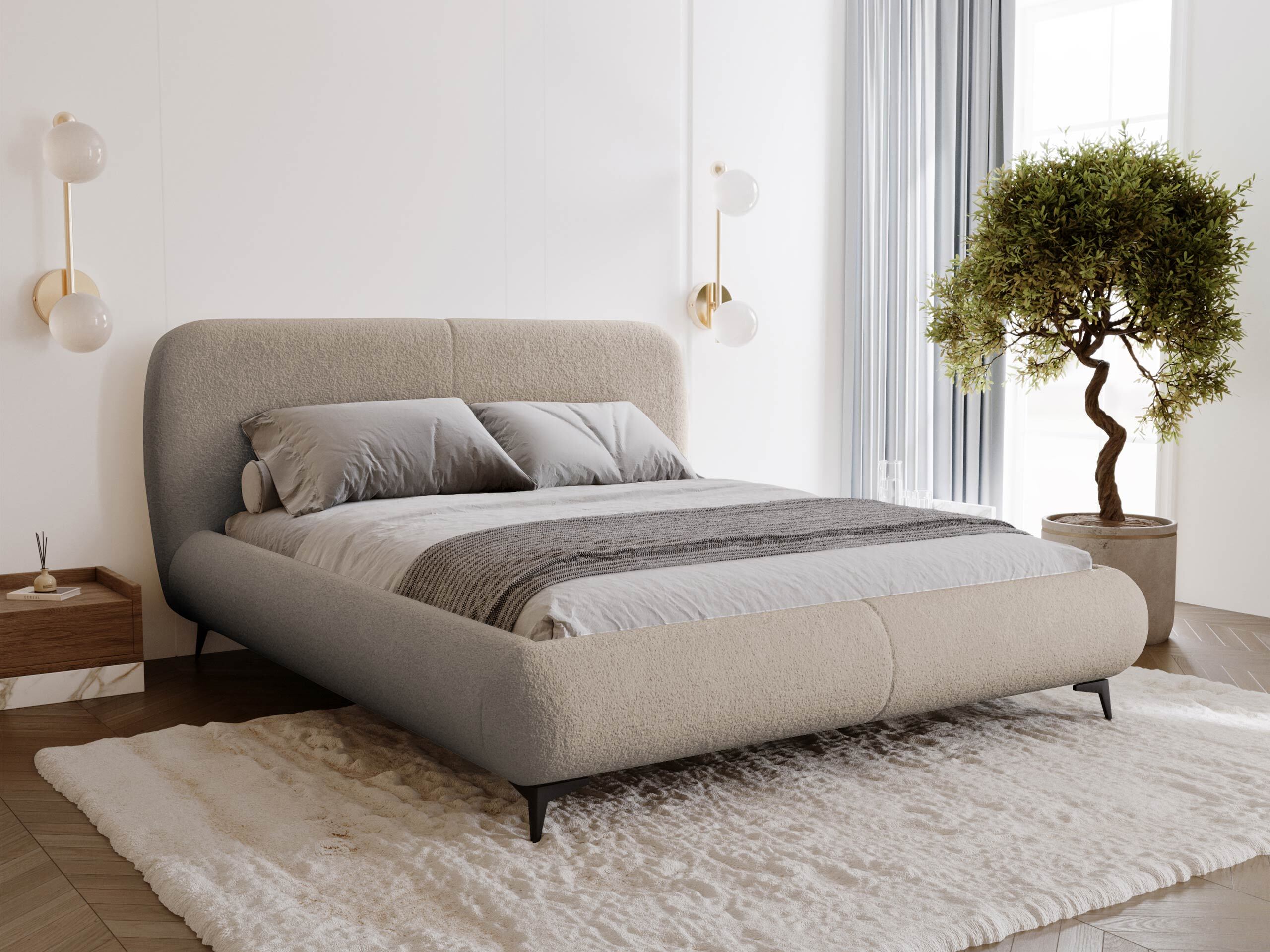 Bed TrendyNest Fenara (Coral 50)