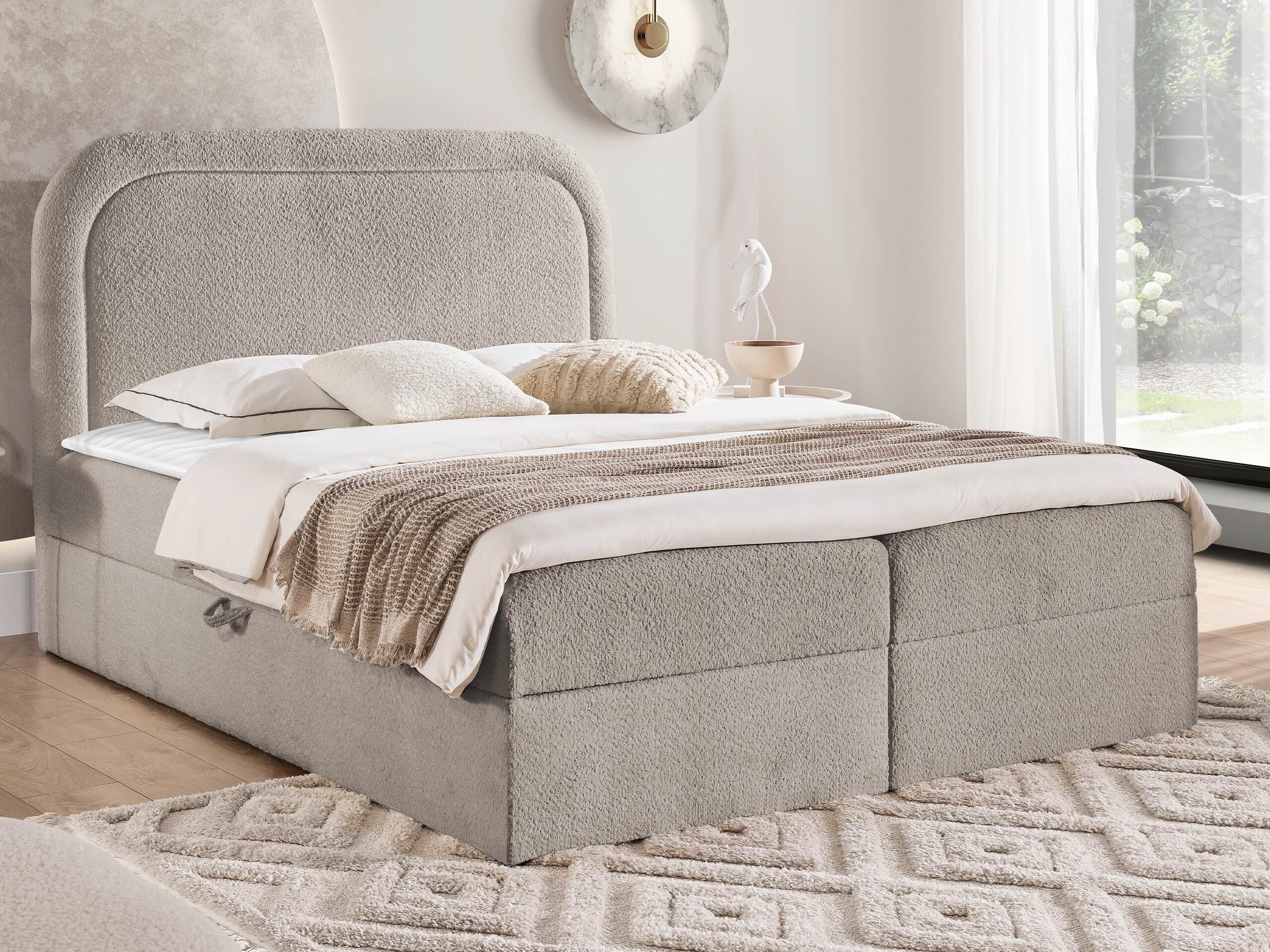 Continental bed Color (Coral 50)