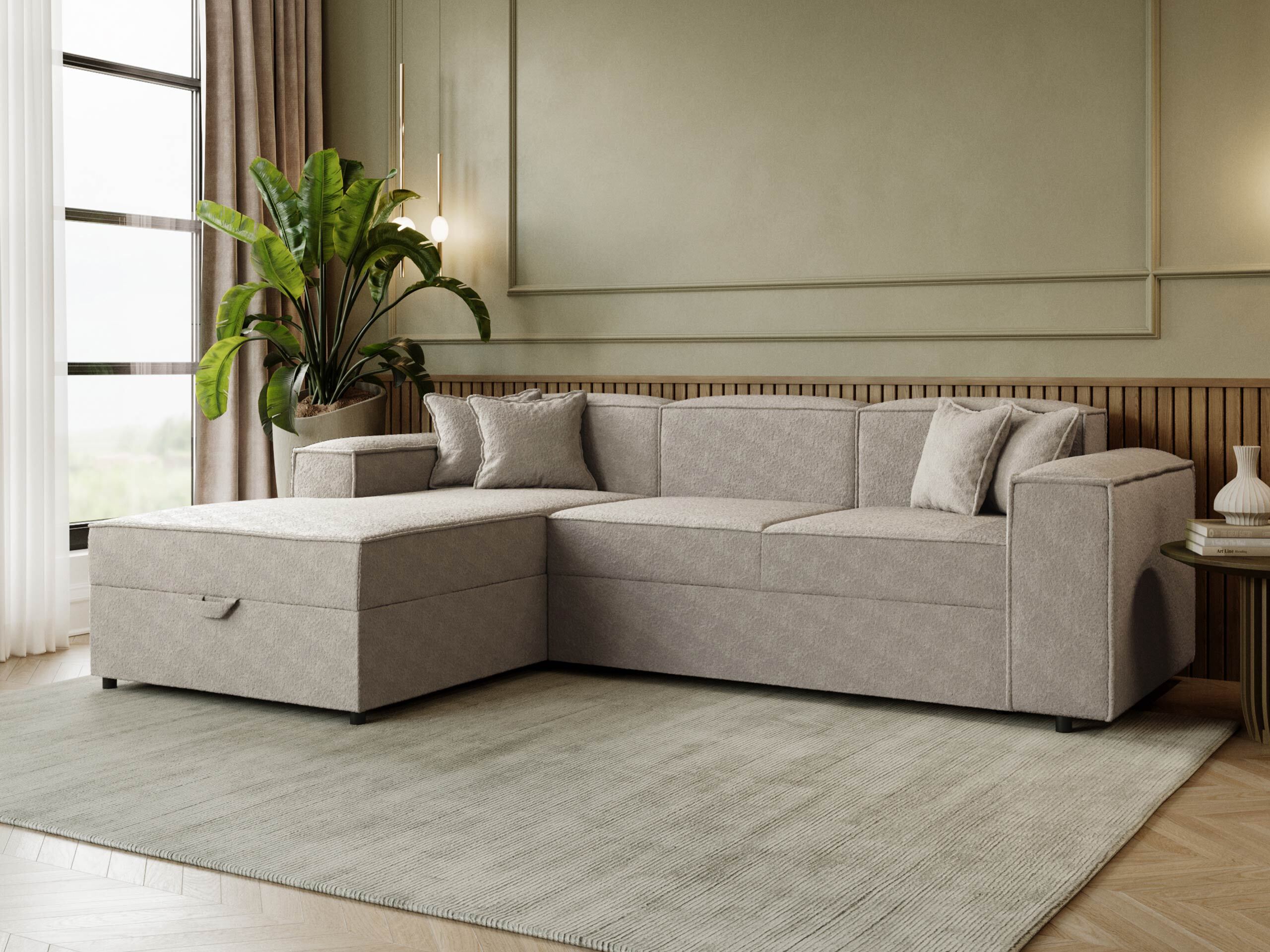 Corner sofa Clovis 116 (Coral 50)