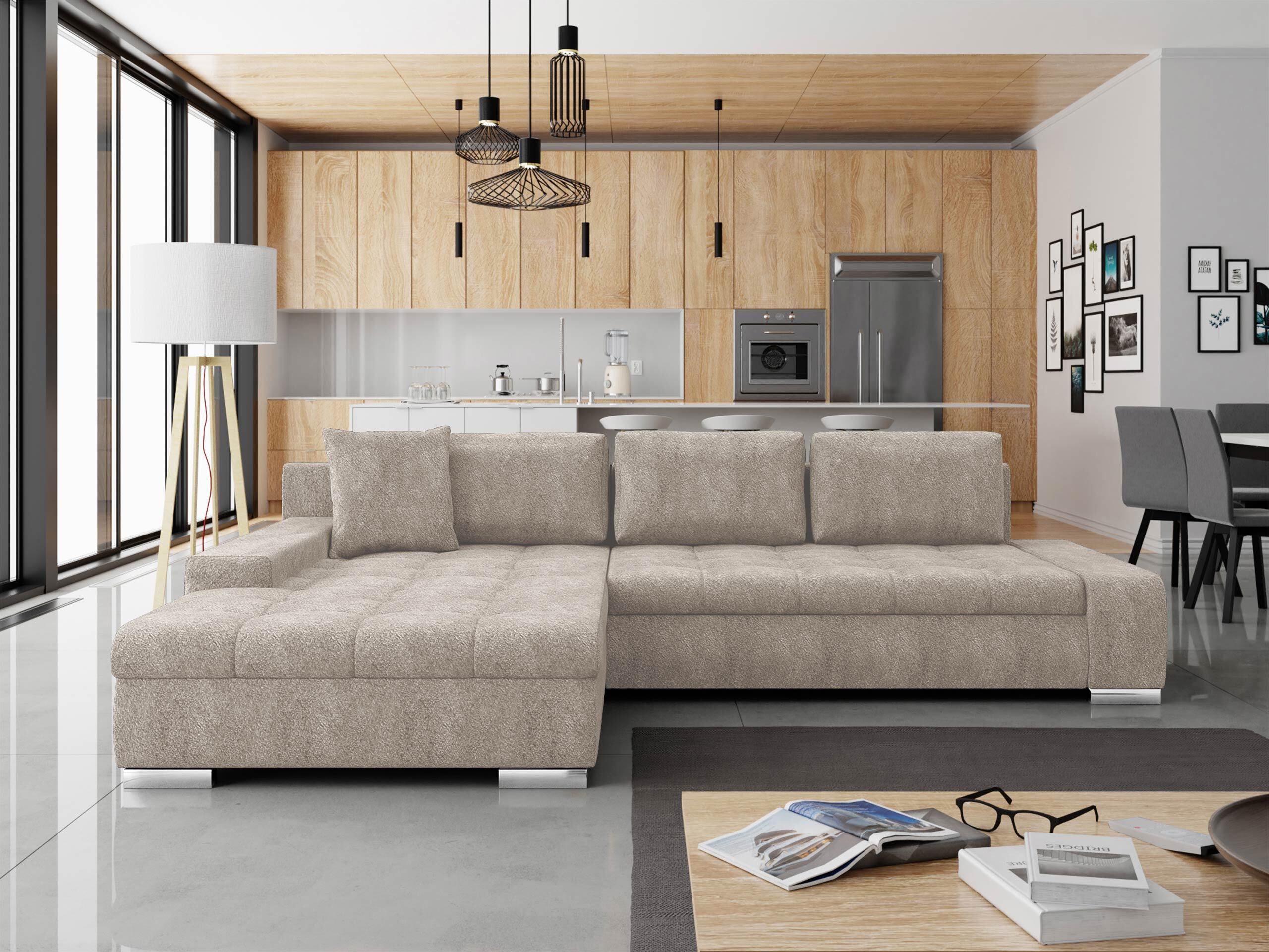Corner sofa Comfivo Nitor II (Coral 50)