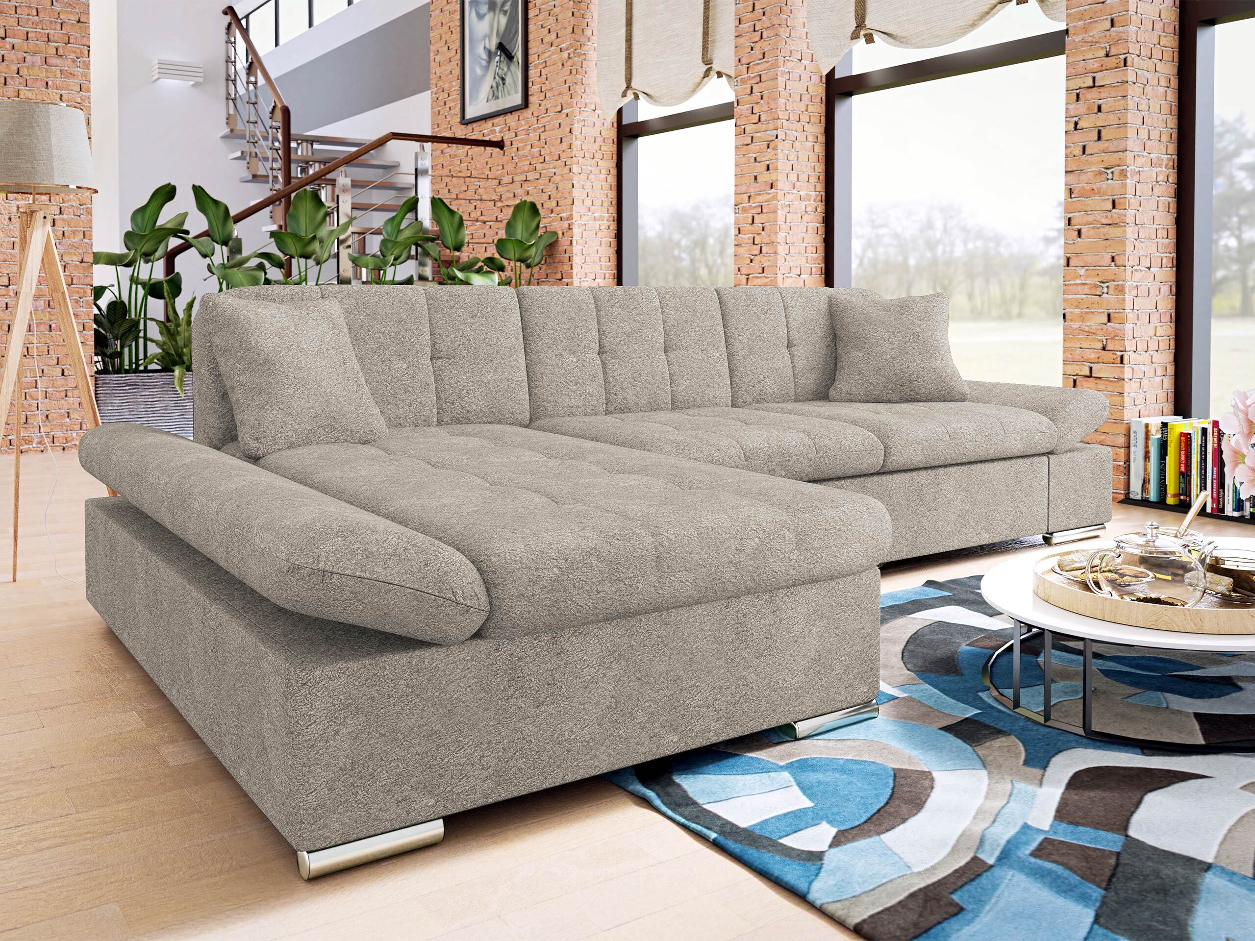 Corner sofa Comfivo Sanitas I (Coral 50)